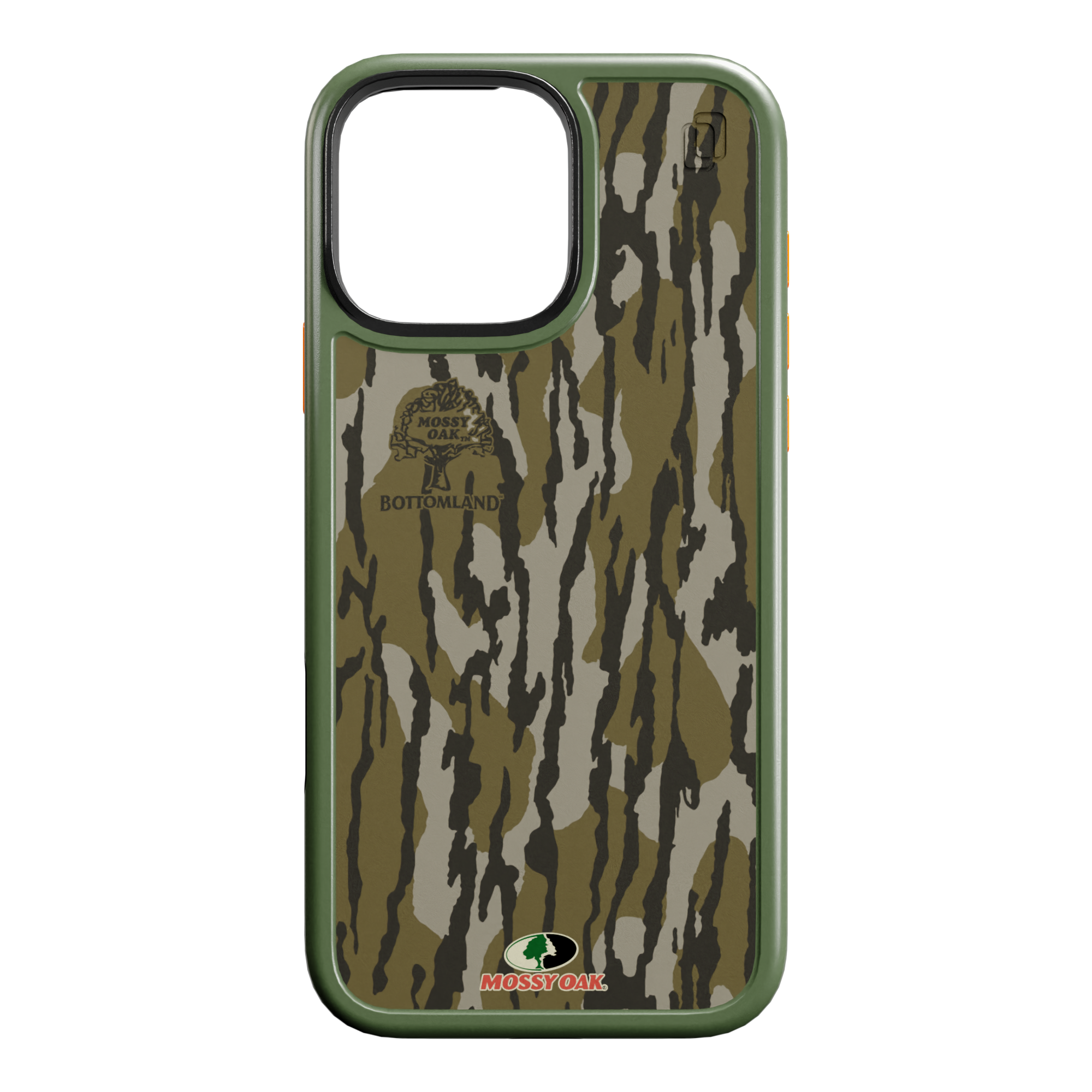 Shock-Absorbent MagSafe® Case for Apple iPhone 16 Pro Max | Mossy Oak | Bottom Lands | Fortitude Series Bottom Lands