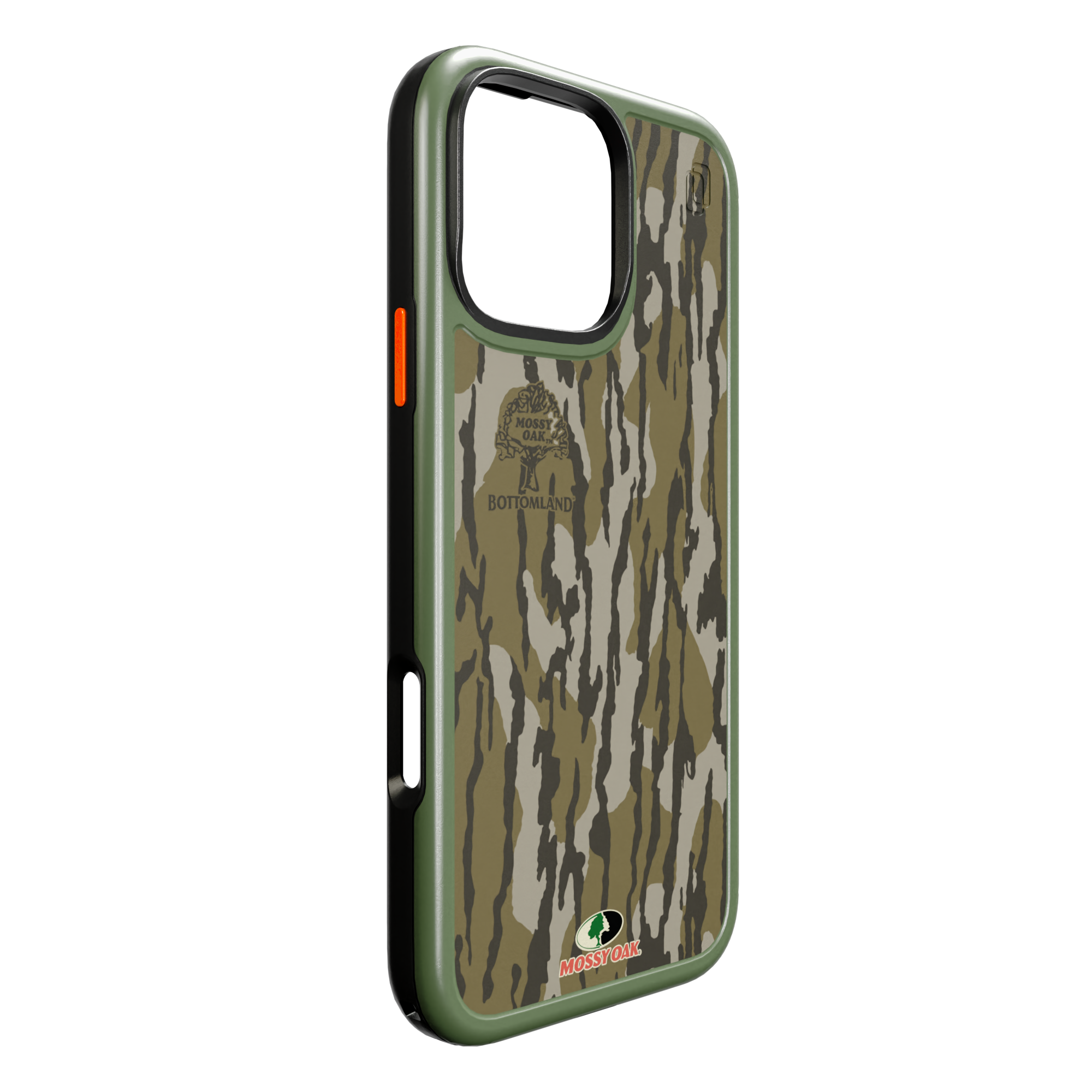 Shock-Absorbent MagSafe® Case for Apple iPhone 16 Pro Max | Mossy Oak | Bottom Lands | Fortitude Series Bottom Lands