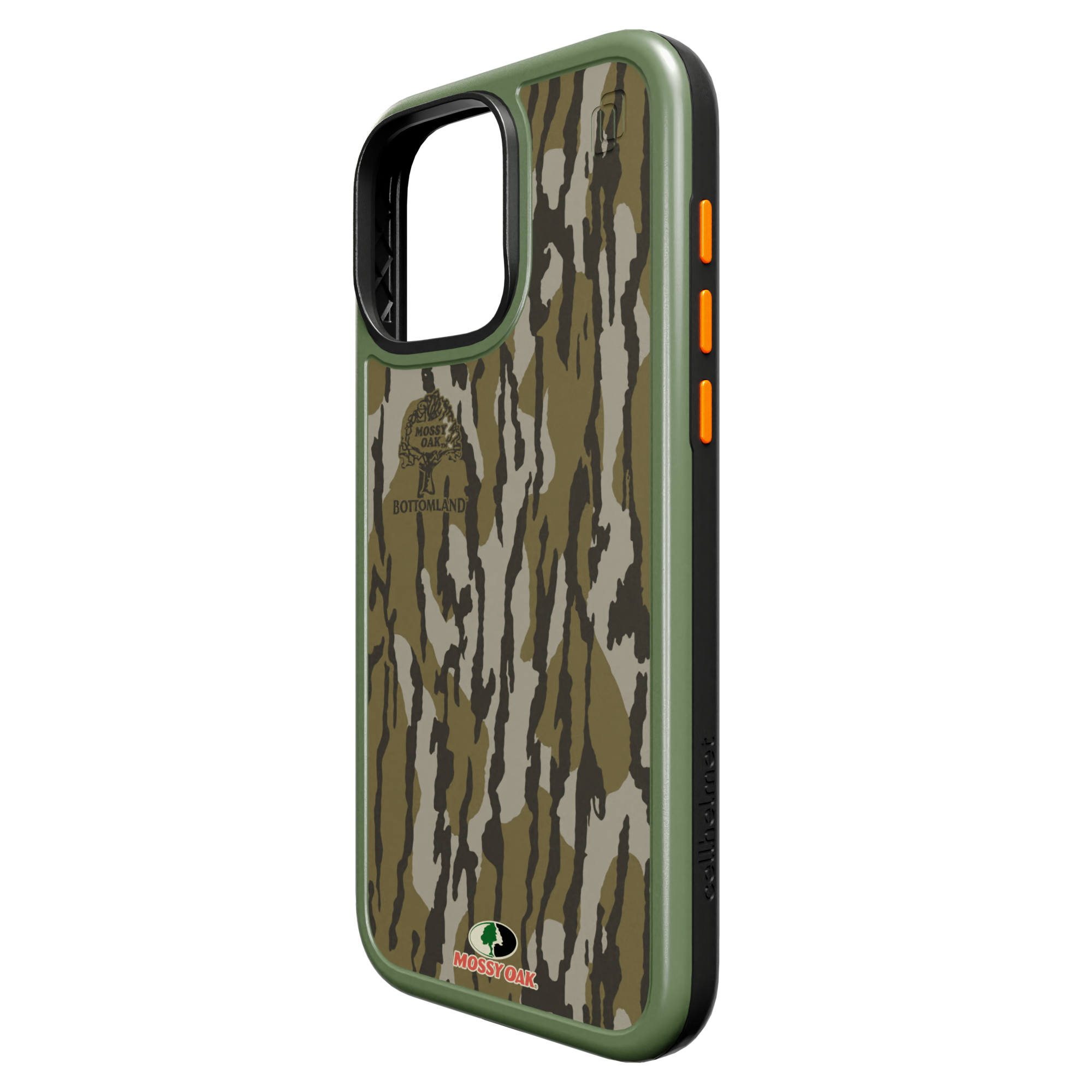 Shock-Absorbent MagSafe® Case for Apple iPhone 16 Pro Max | Mossy Oak | Bottom Lands | Fortitude Series Bottom Lands