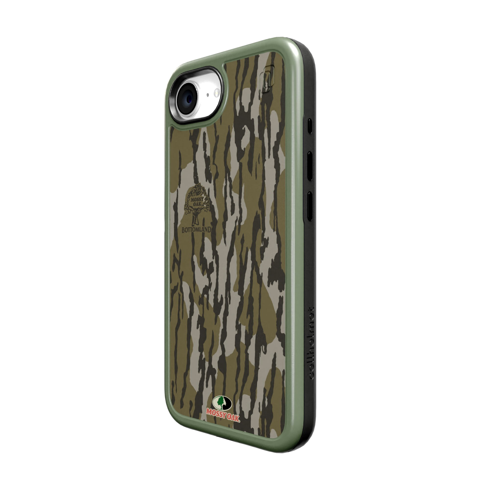 Shock-Absorbent MagSafe® Case for Apple iPhone SE 4th Gen (2025) | Mossy Oak | Bottom Lands | Fortitude Series Bottom Lands