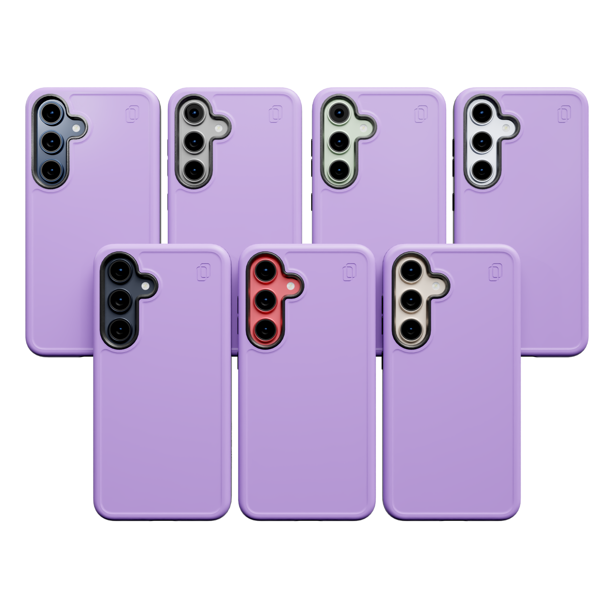 Shock-Absorbent Case for Galaxy S25 | Lilac Purple | Fortitude Series | cellhelmet