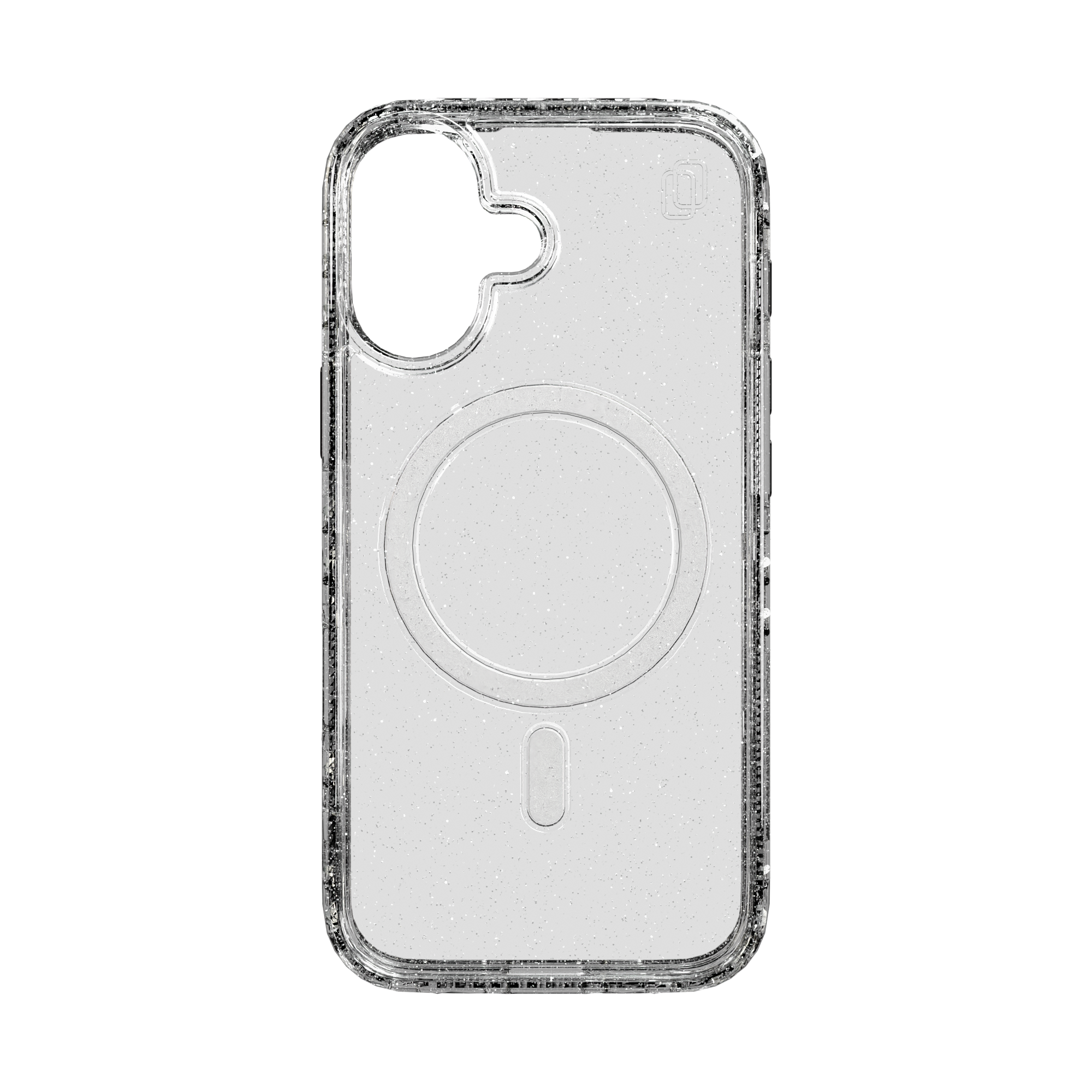 MagSafe® Case for Apple iPhone 16 | Crystal Clear Sparkle | Magnitude Series Crystal Clear Sparkle