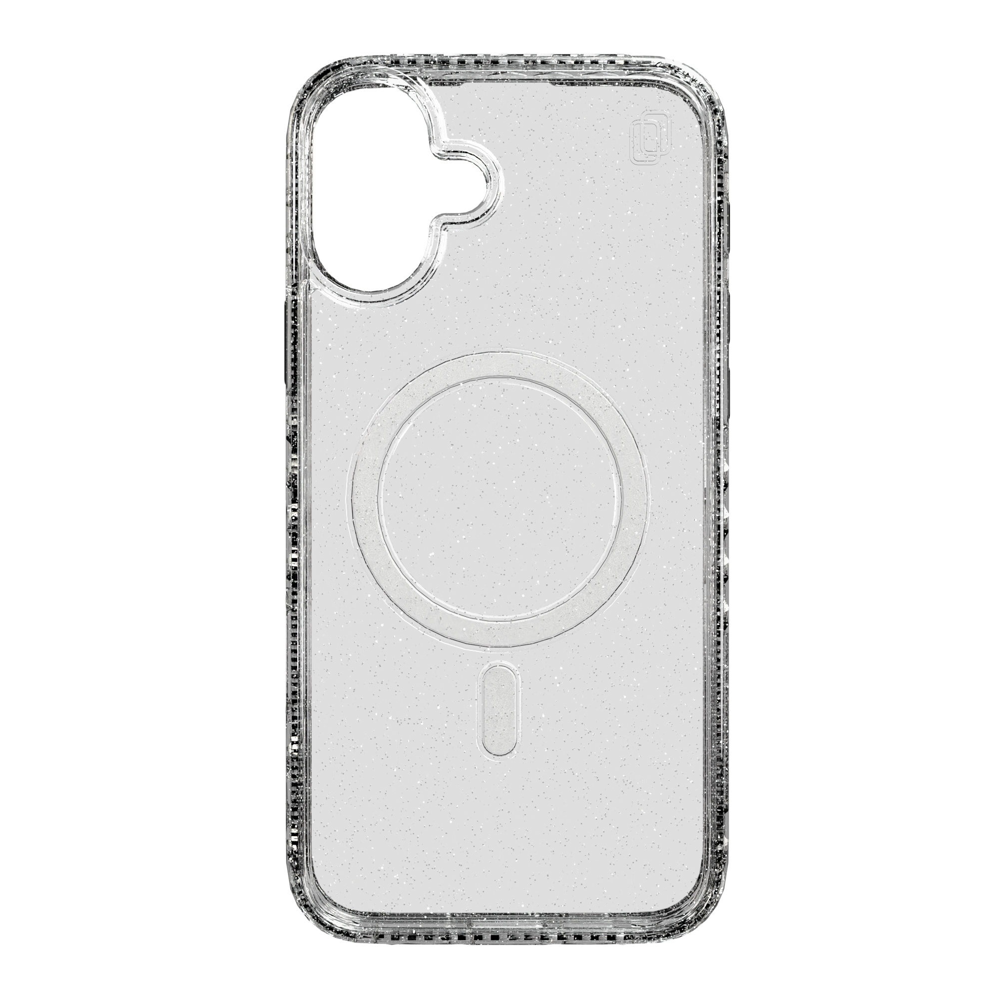 MagSafe® Case for Apple iPhone 16 Plus | Crystal Clear Sparkle | Magnitude Series Crystal Clear Sparkle