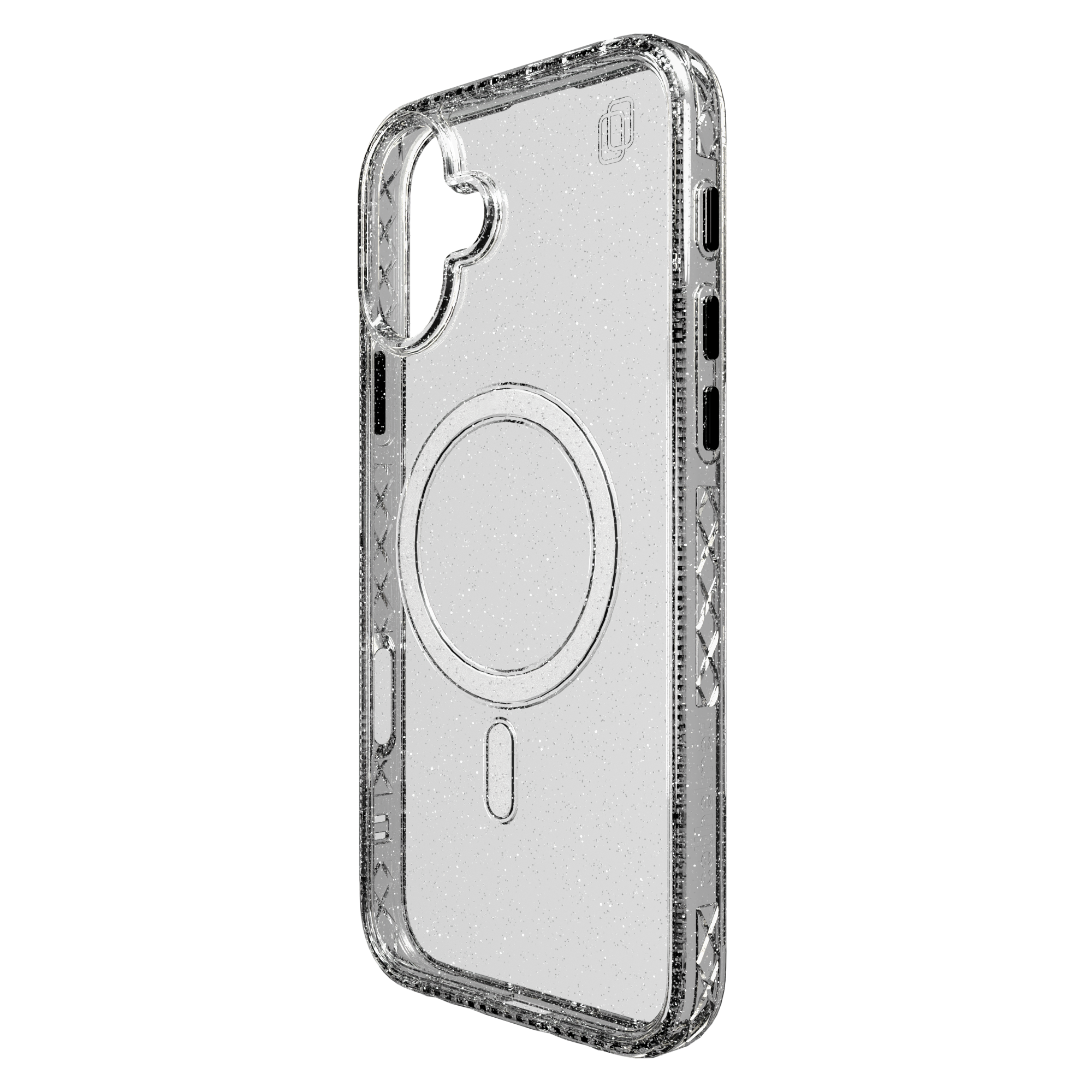 MagSafe® Case for Apple iPhone 16 Plus | Crystal Clear Sparkle | Magnitude Series Crystal Clear Sparkle