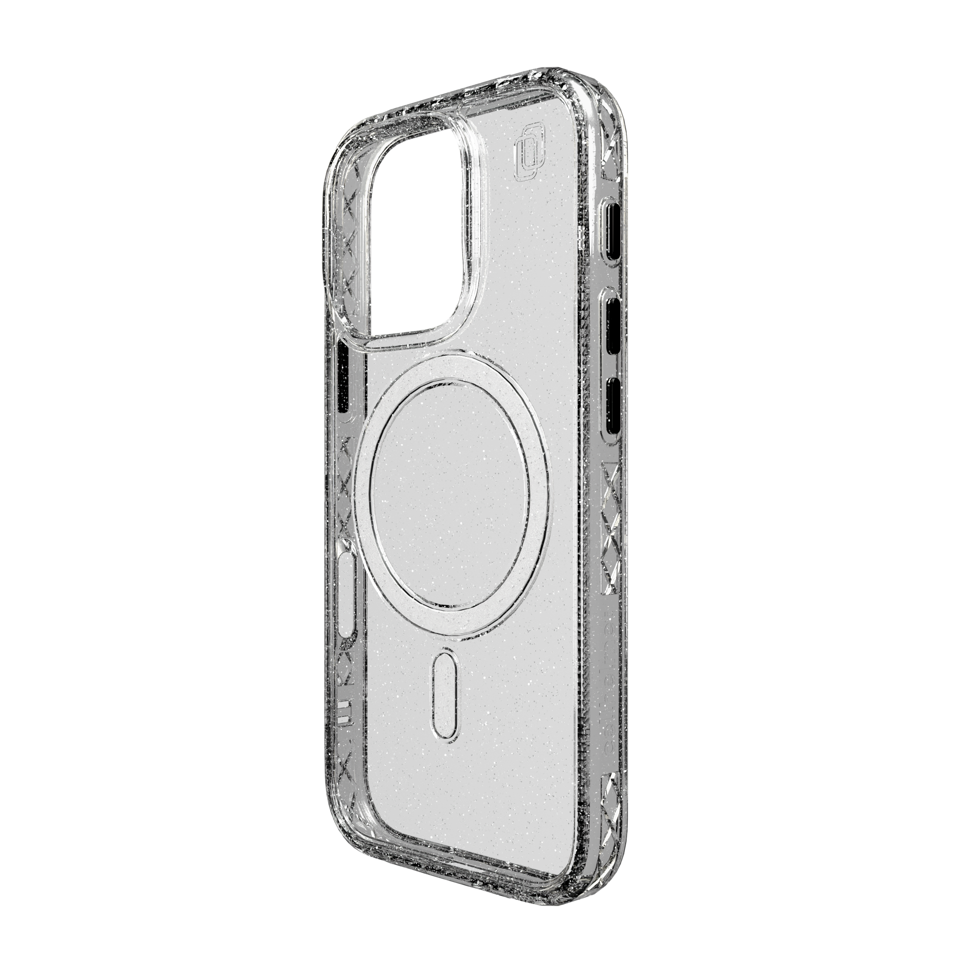 MagSafe® Case for Apple iPhone 16 Pro | Crystal Clear Sparkle | Magnitude Series Crystal Clear Sparkle