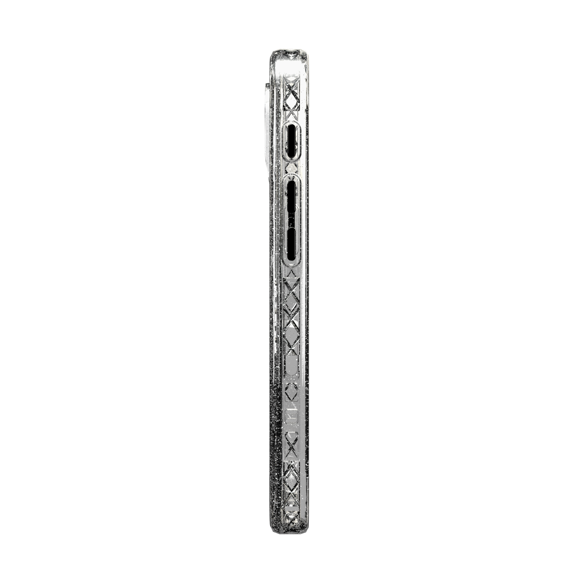 MagSafe® Case for Apple iPhone 16 Pro | Crystal Clear Sparkle | Magnitude Series Crystal Clear Sparkle