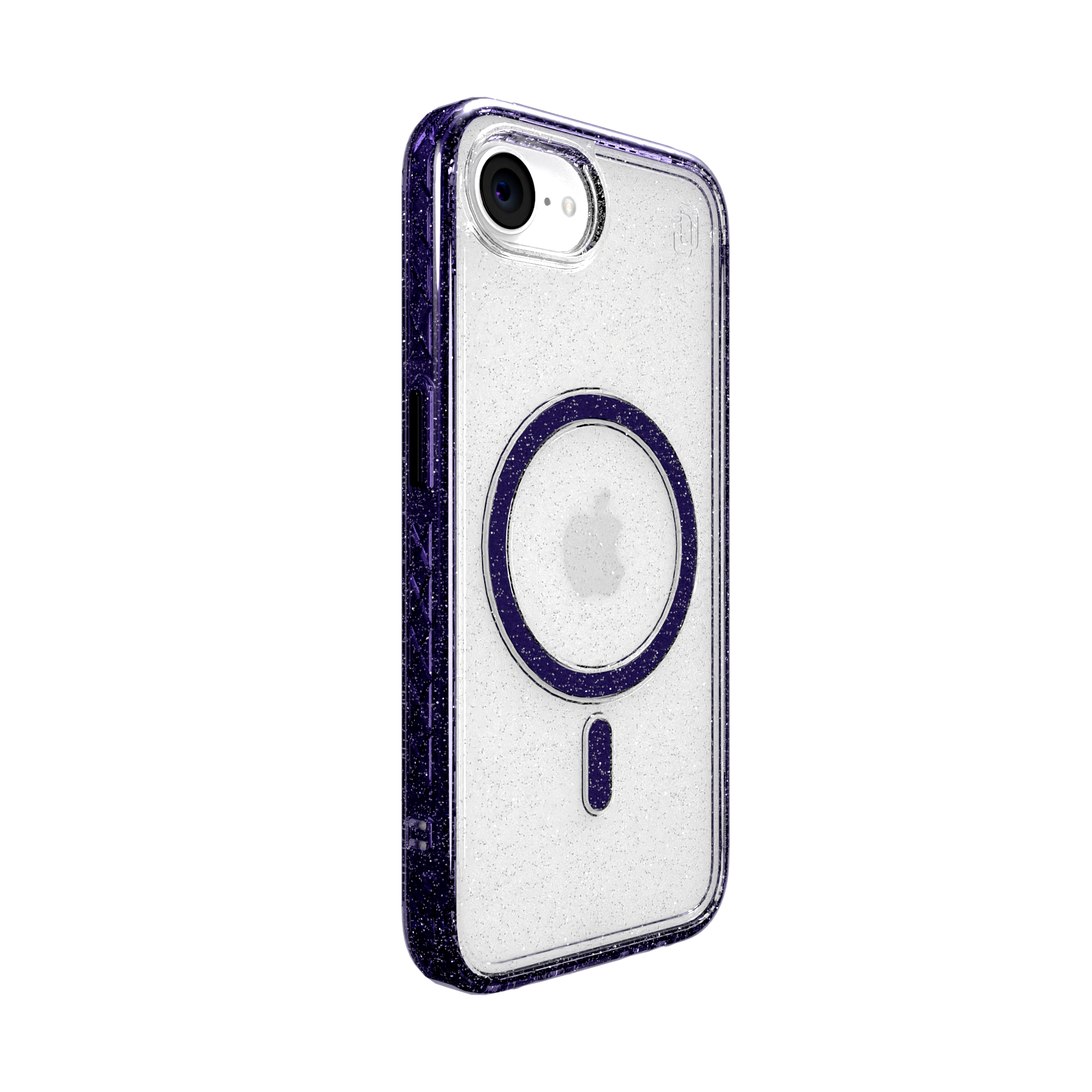 MagSafe® Case for Apple iPhone SE 4th Gen (2025) | Lilac Purple Sparkle | Magnitude Series Lilac Purple Sparkle