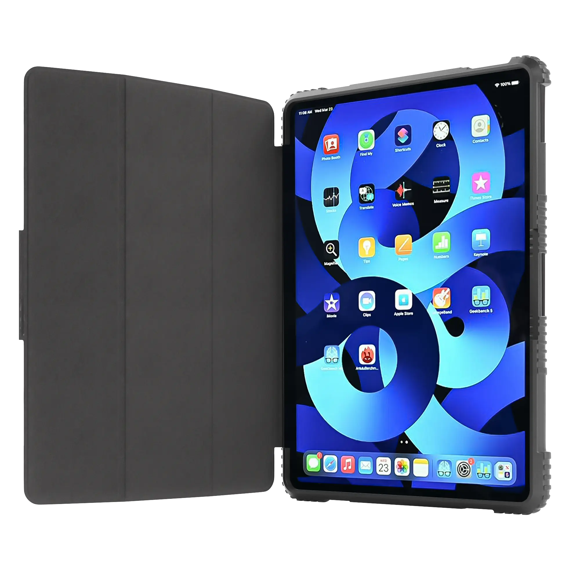 Aptitude Tablet Case for iPad Air 11" (2024) - Black Frustration Free / Black