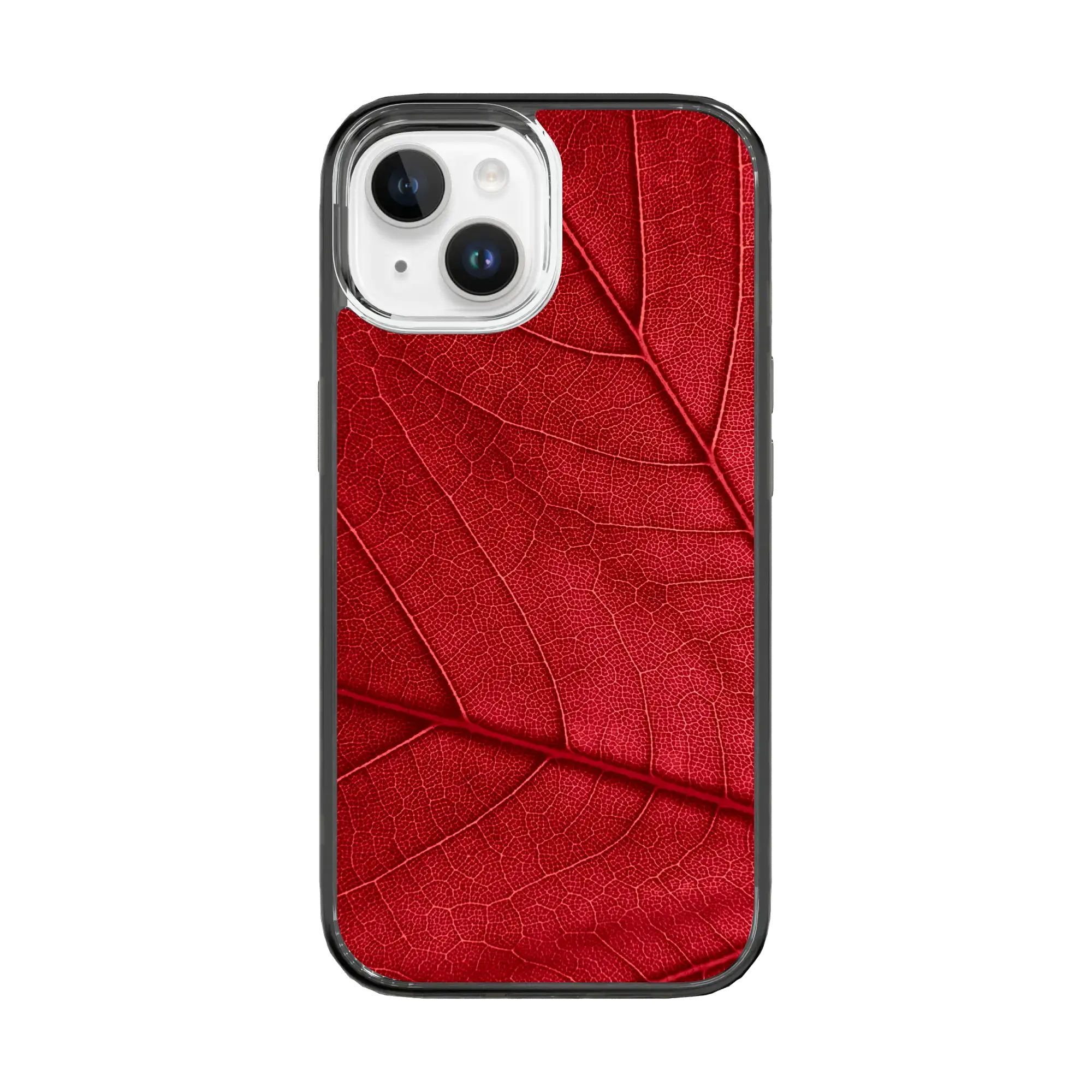 Crimson Cascade | Autumn Leaves | Custom MagSafe Case Design for Apple iPhone 15 Series