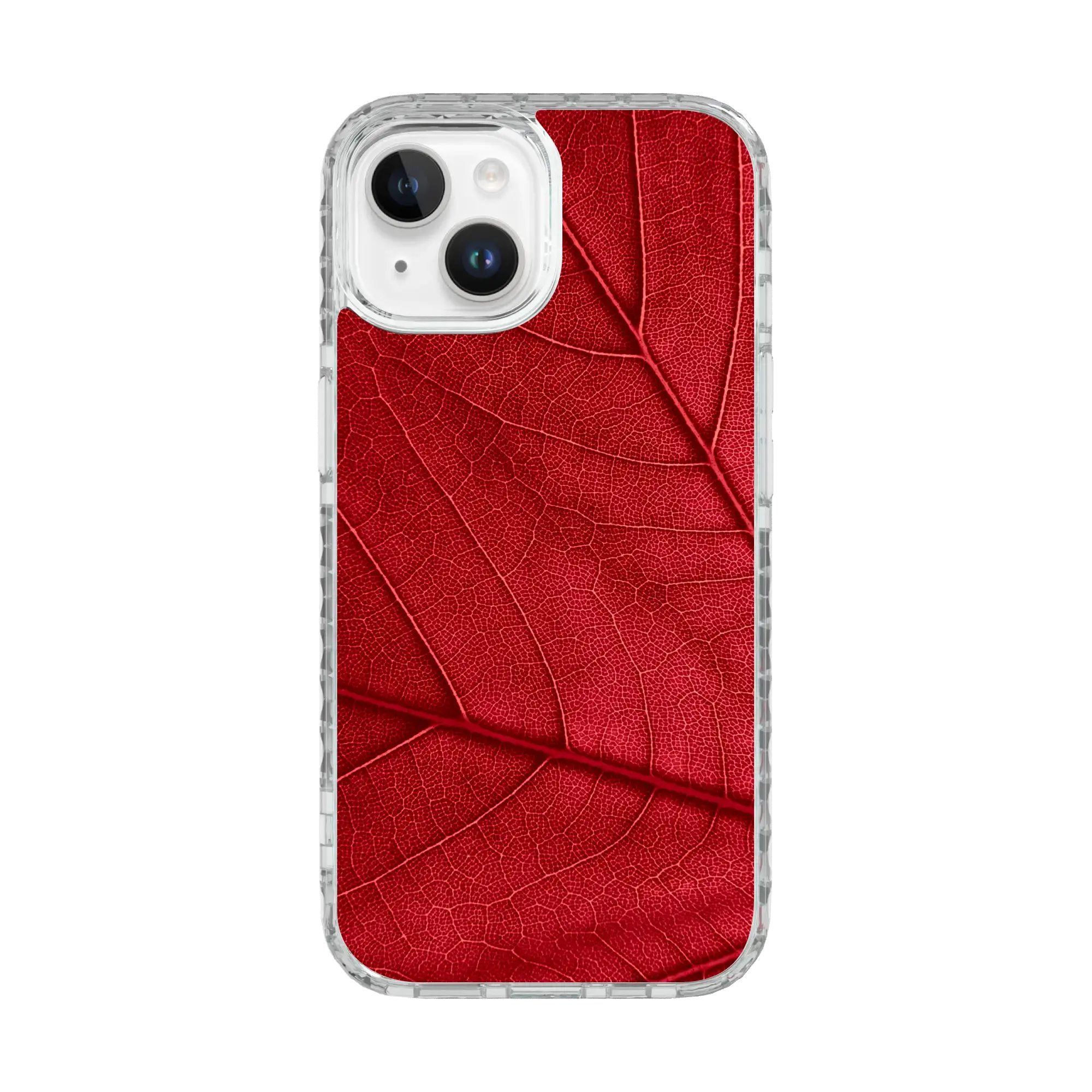 Crimson Cascade | Autumn Leaves | Custom MagSafe Case Design for Apple iPhone 15 Series