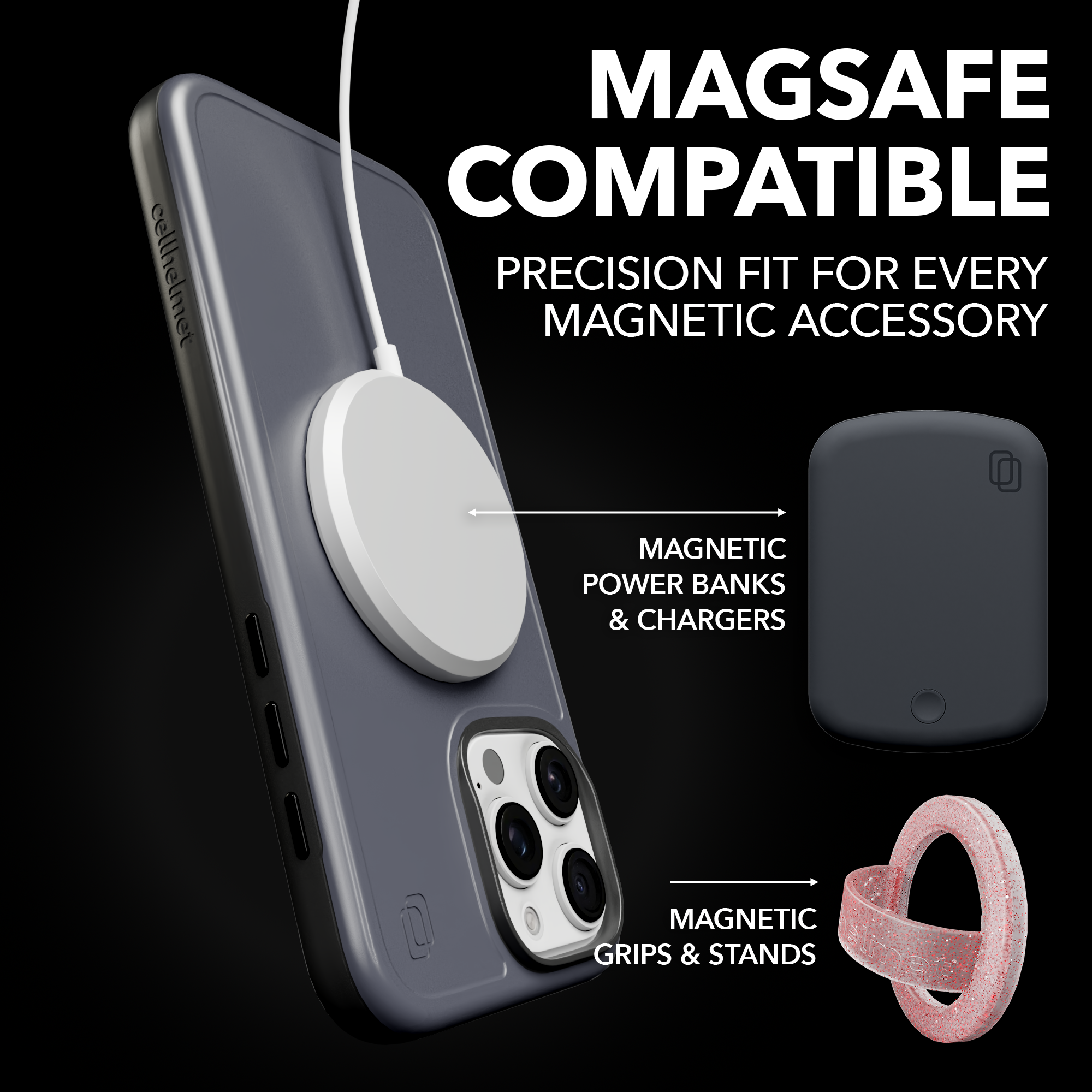 Shock-Absorbent MagSafe® Case for Apple iPhone 16 Pro Max | Future Dusk | Fortitude Series