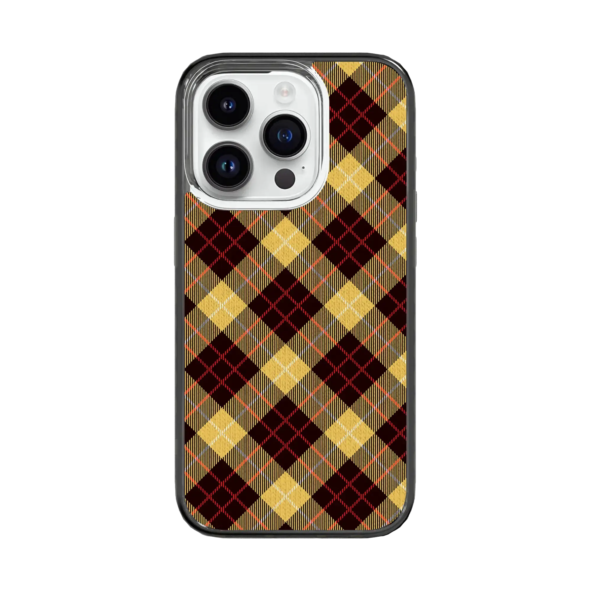 Fireside Fusion | Autumn Flannel | Custom MagSafe Case Design for Apple iPhone 15 Series