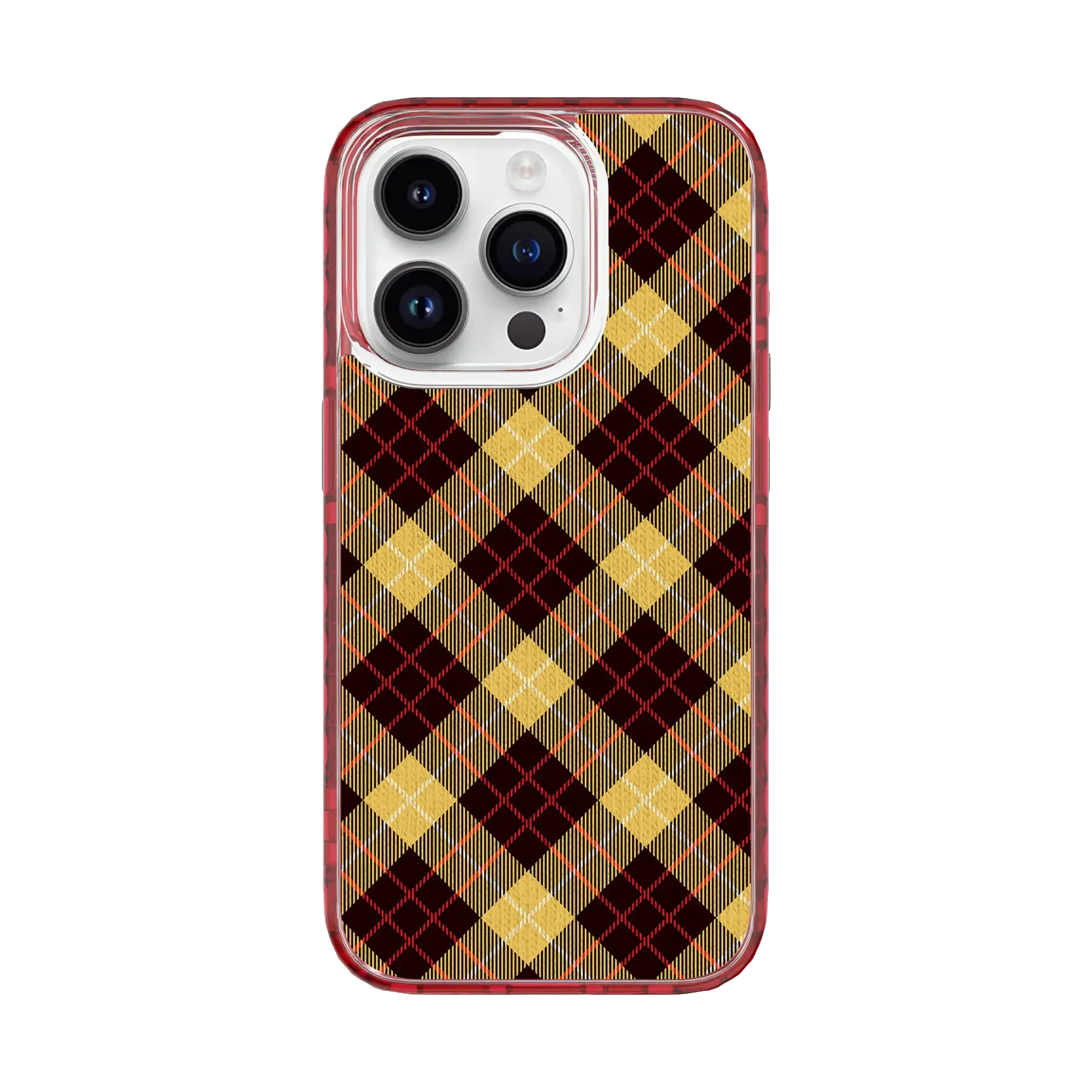 Fireside Fusion | Autumn Flannel | Custom MagSafe Case Design for Apple iPhone 15 Series