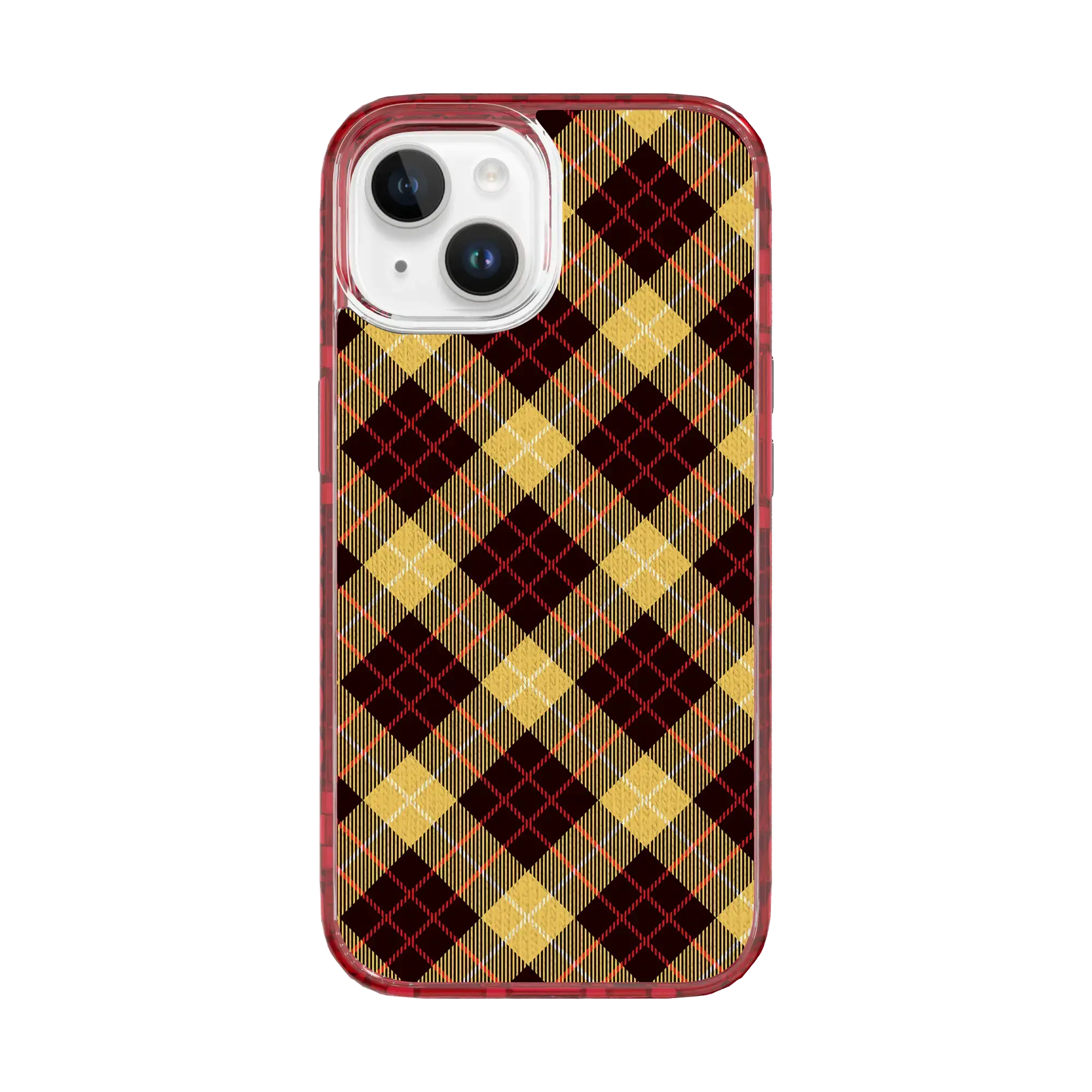 Fireside Fusion | Autumn Flannel | Custom MagSafe Case Design for Apple iPhone 15 Series