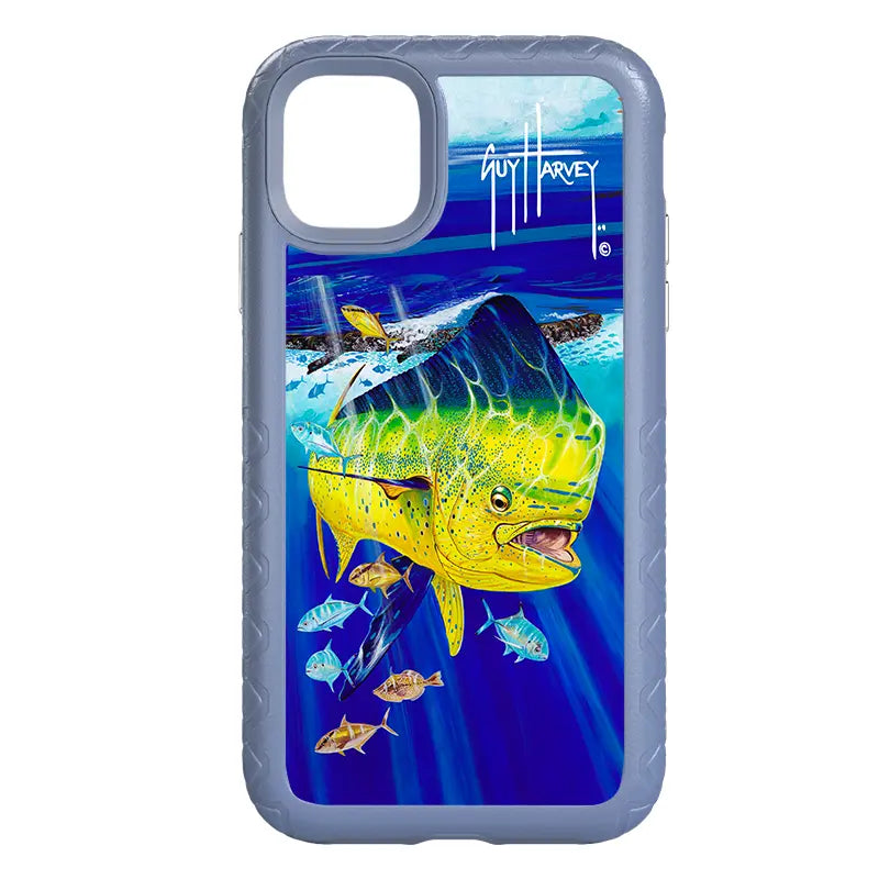 Guy Harvey Fortitude Series for Apple iPhone 11 - Golden Prize - Custom Case - SlateBlue - cellhelmet