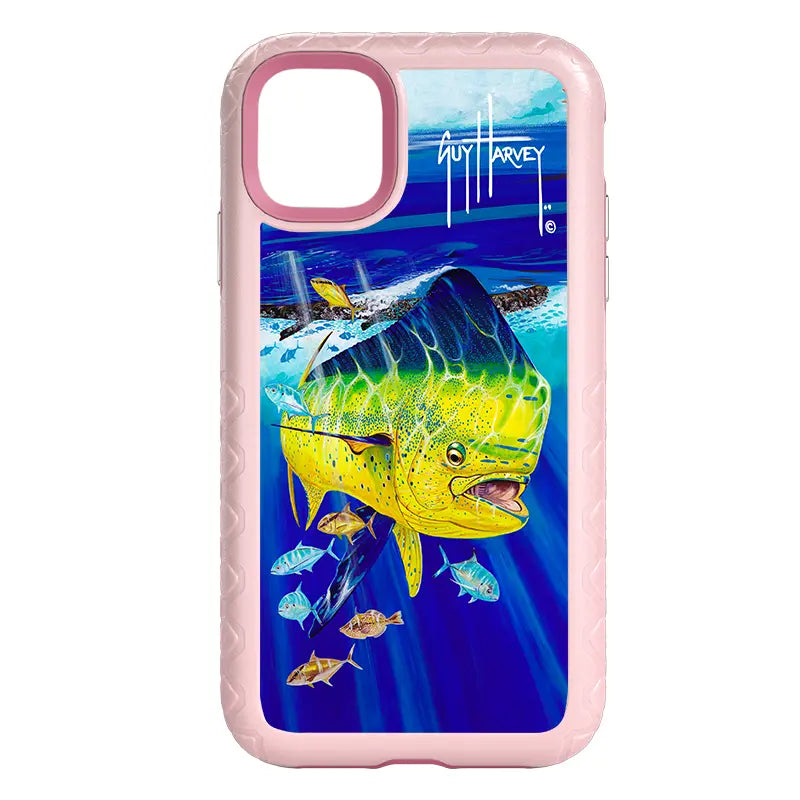 Guy Harvey Fortitude Series for Apple iPhone 11 - Golden Prize - Custom Case - PinkMagnolia - cellhelmet