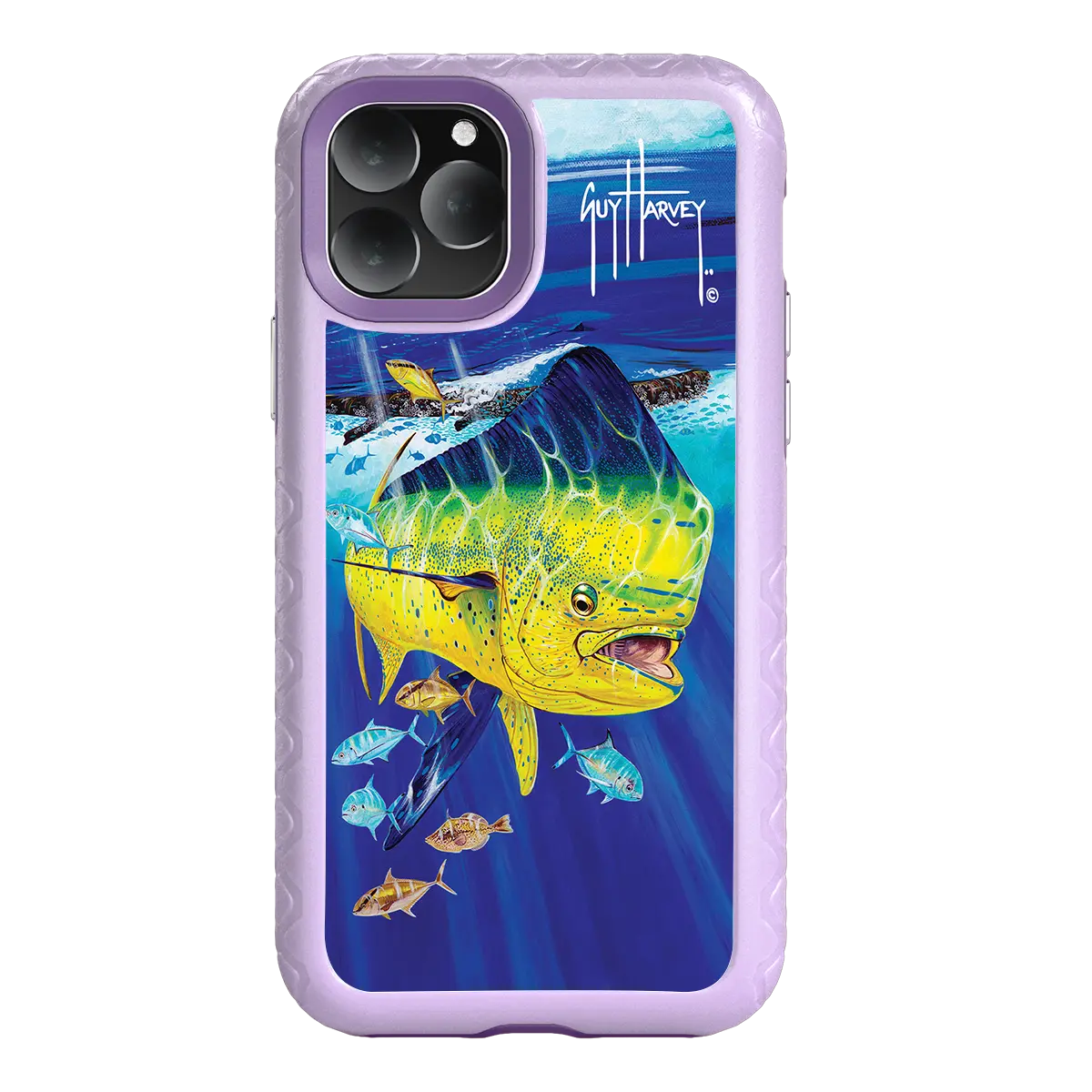 Guy Harvey Fortitude Series for Apple iPhone 11 Pro - Golden Prize - Custom Case - LilacBlossom - cellhelmet