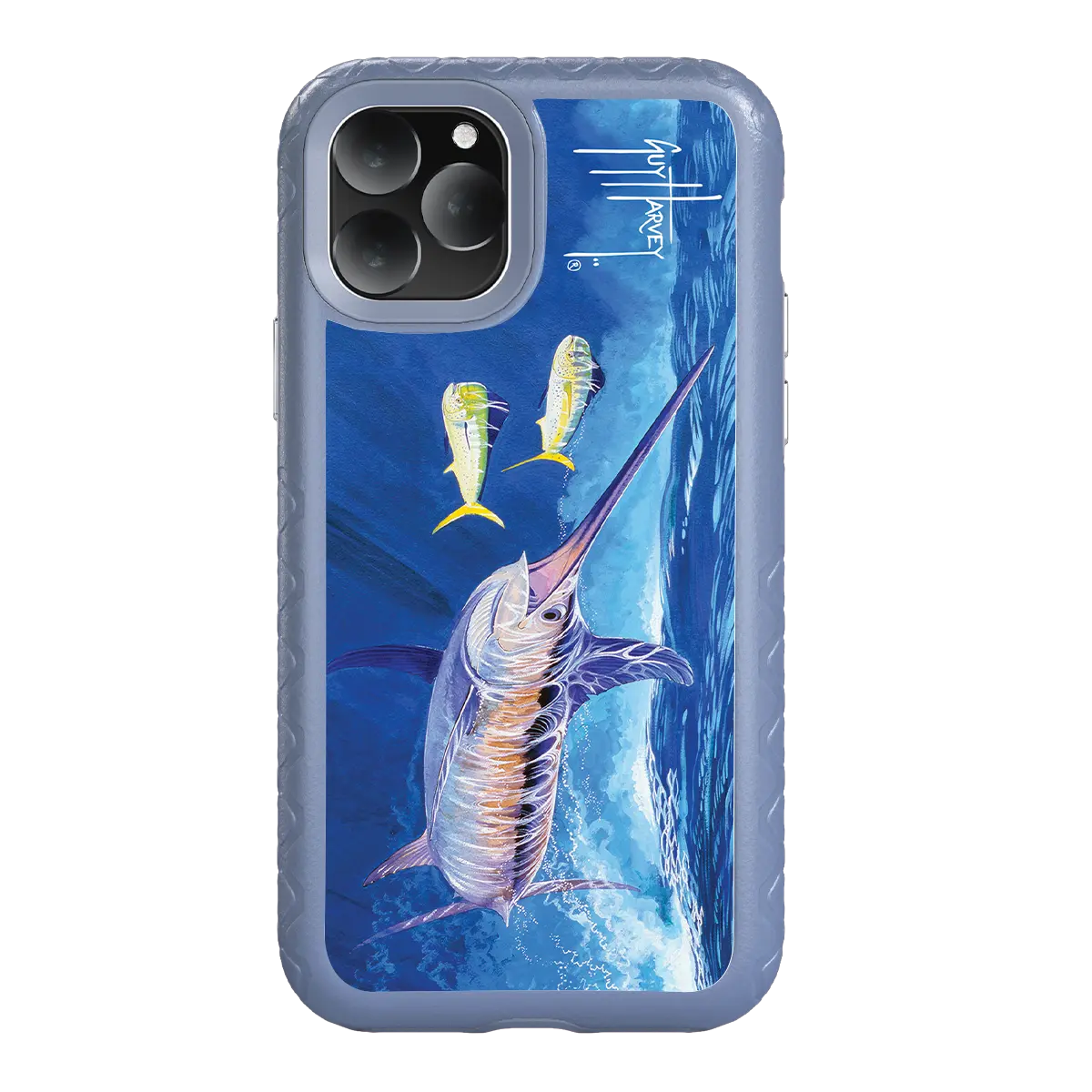 Guy Harvey Fortitude Series for Apple iPhone 11 Pro Max - Bullseye Sword - Custom Case - SlateBlue - cellhelmet