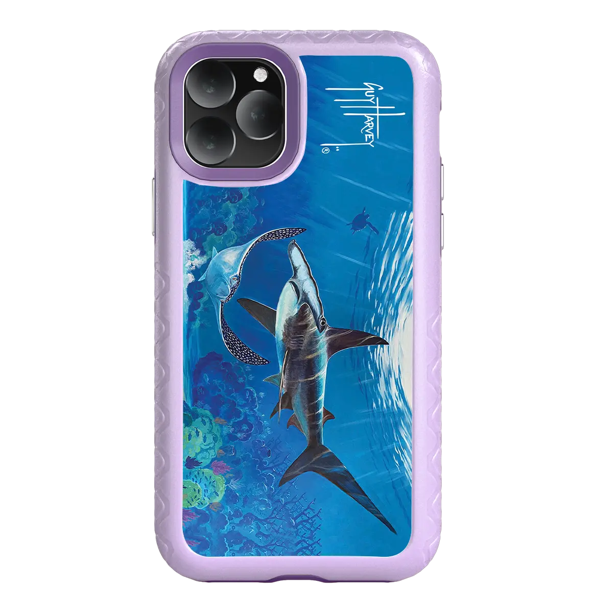 Guy Harvey Fortitude Series for Apple iPhone 11 Pro Max - Hammer Down - Custom Case - LilacBlossom - cellhelmet