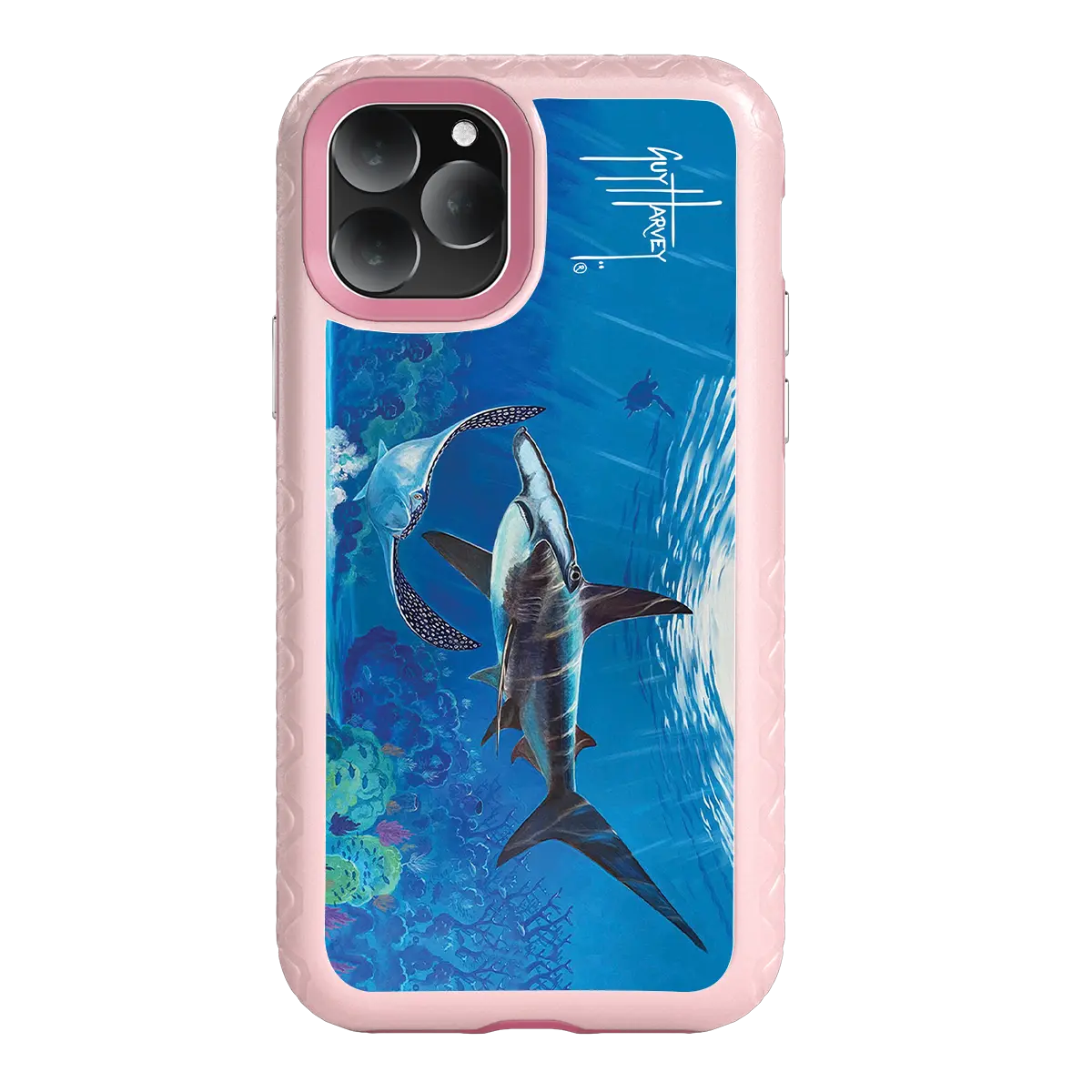 Guy Harvey Fortitude Series for Apple iPhone 11 Pro Max - Hammer Down - Custom Case - PinkMagnolia - cellhelmet