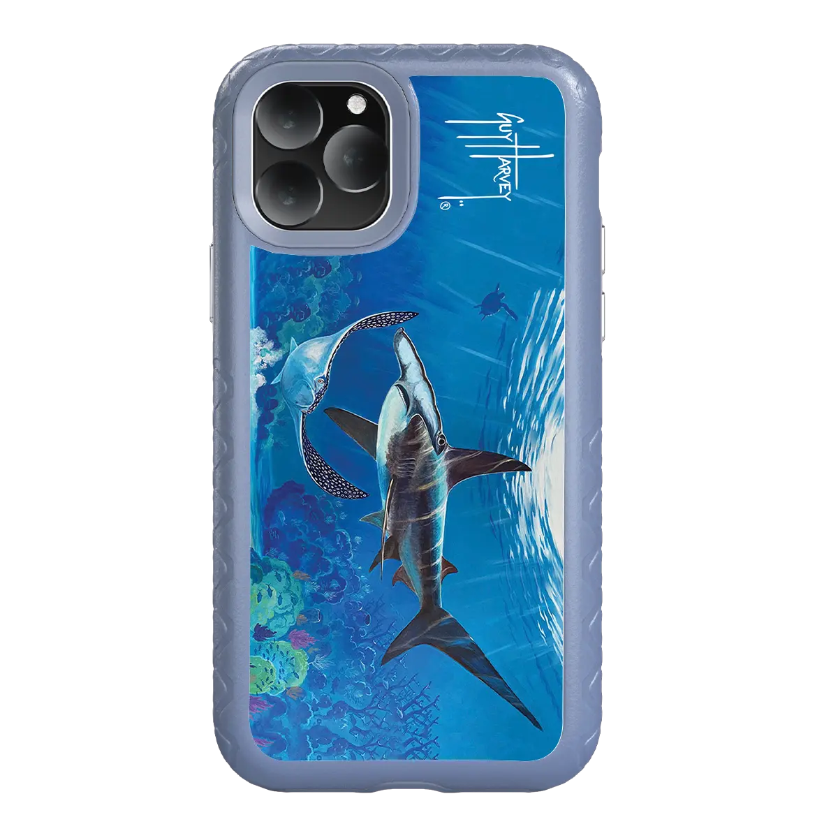 Guy Harvey Fortitude Series for Apple iPhone 11 Pro Max - Hammer Down - Custom Case - SlateBlue - cellhelmet