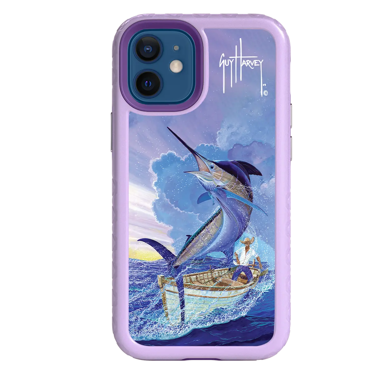 Guy Harvey Fortitude Series for Apple iPhone 12 Mini - El Viejo - Custom Case - LilacBlossom - cellhelmet