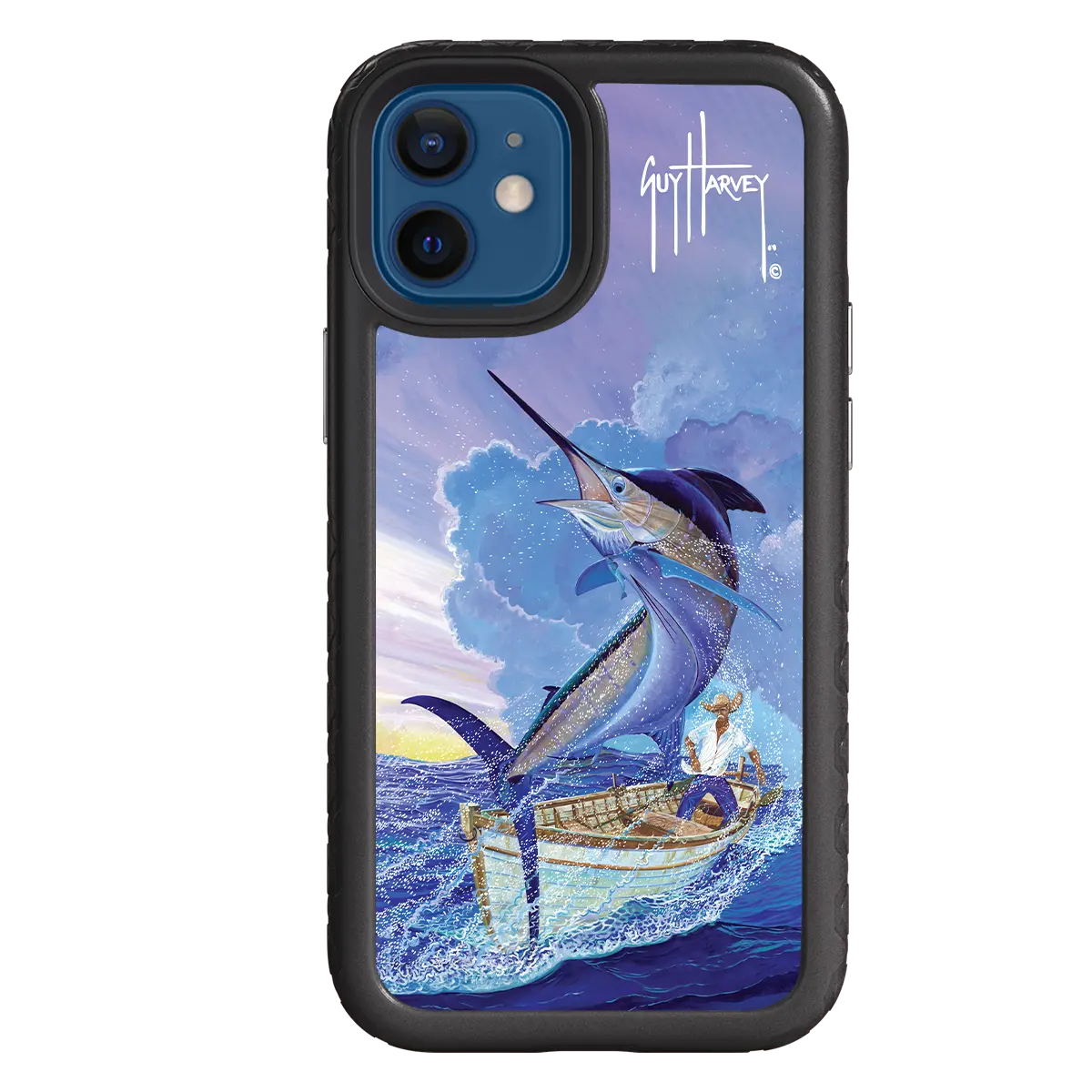 Guy Harvey Fortitude Series for Apple iPhone 12 Mini - El Viejo - Custom Case - OnyxBlack - cellhelmet