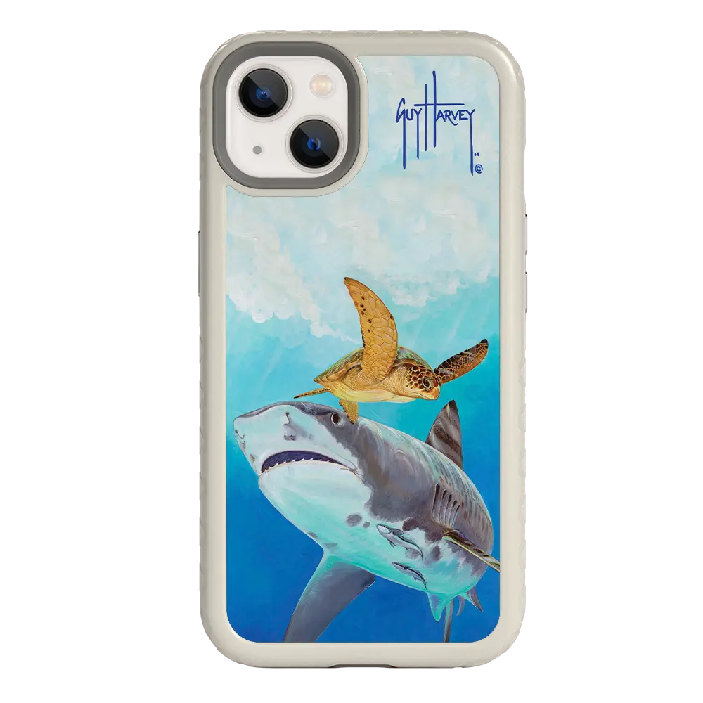 Guy Harvey Fortitude Series for Apple iPhone 13 - Eye of the Tiger - Custom Case - Gray - cellhelmet