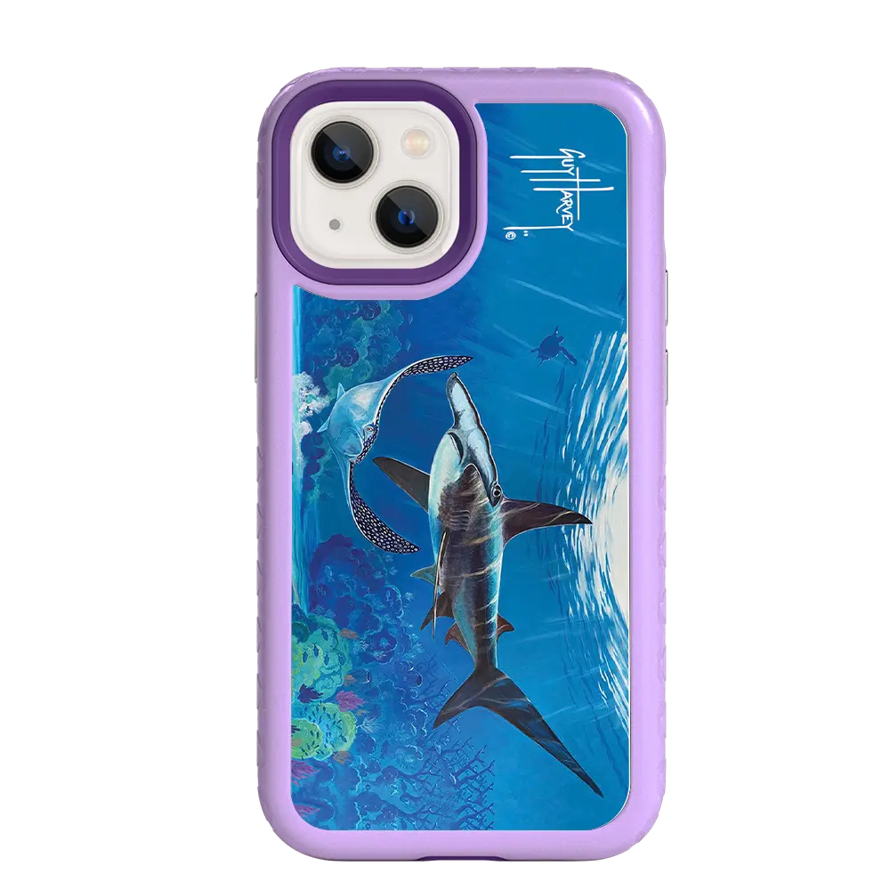 Guy Harvey Fortitude Series for Apple iPhone 13 Mini - Hammer Down - Custom Case - LilacBlossom - cellhelmet