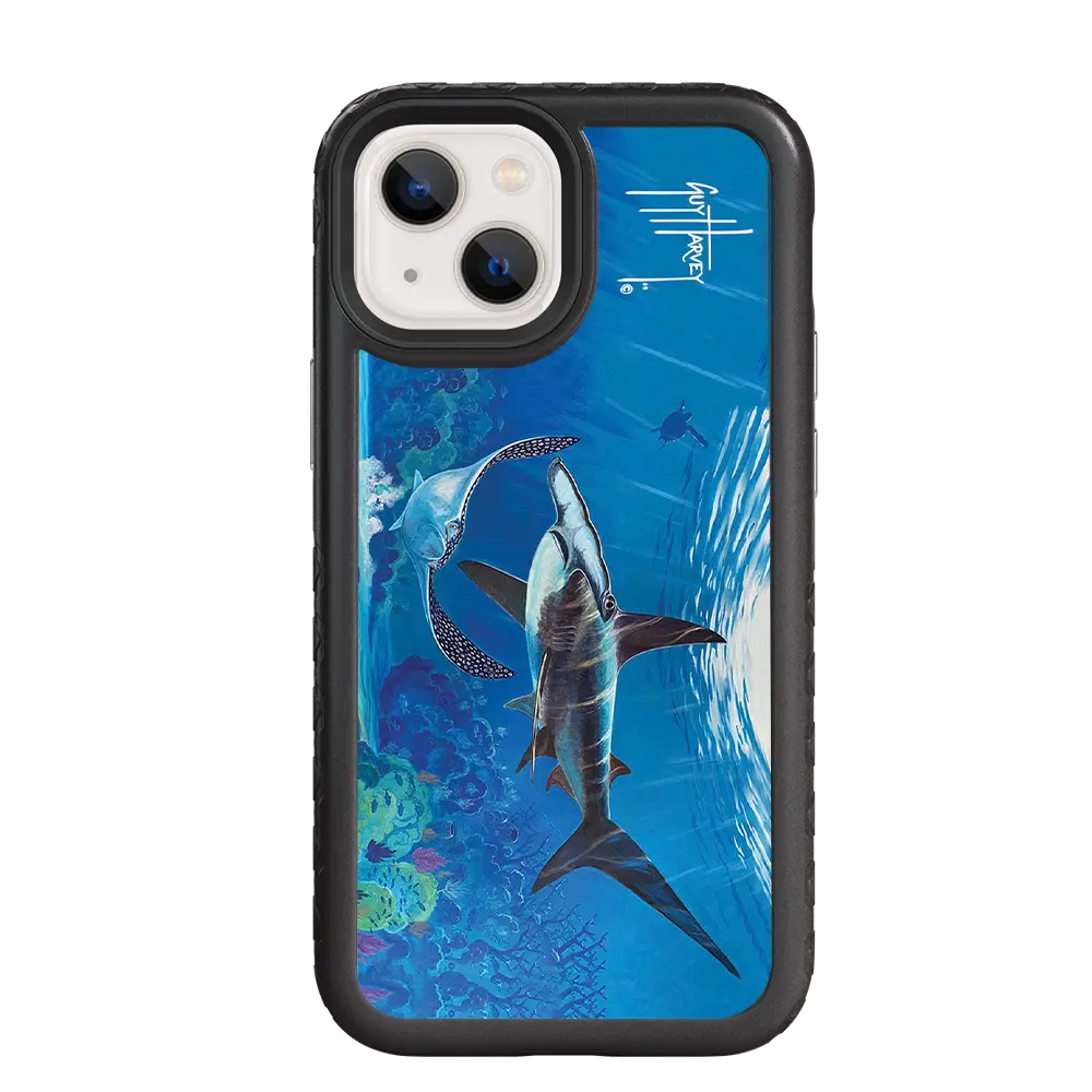 Guy Harvey Fortitude Series for Apple iPhone 13 Mini - Hammer Down - Custom Case - OnyxBlack - cellhelmet