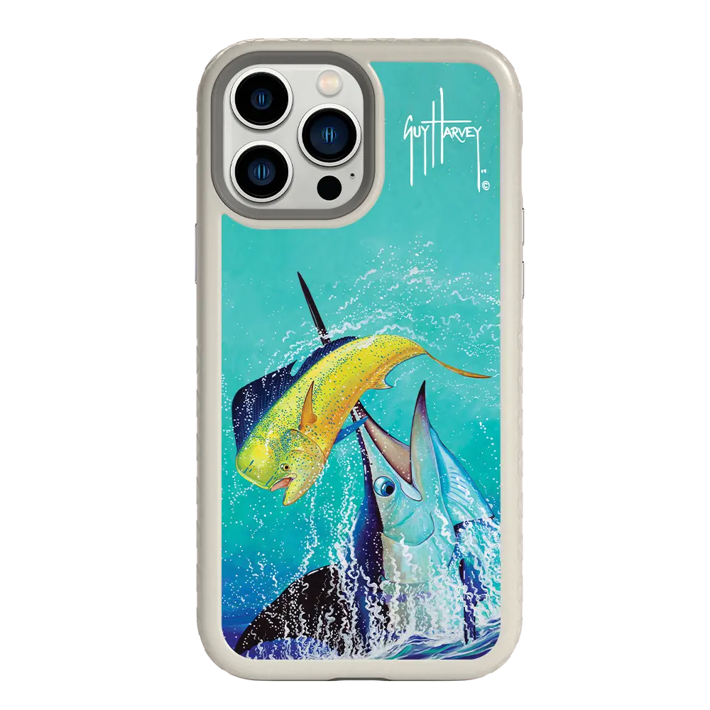 Guy Harvey Fortitude Series for Apple iPhone 13 Pro Max - El Dorado II - Custom Case - Gray - cellhelmet