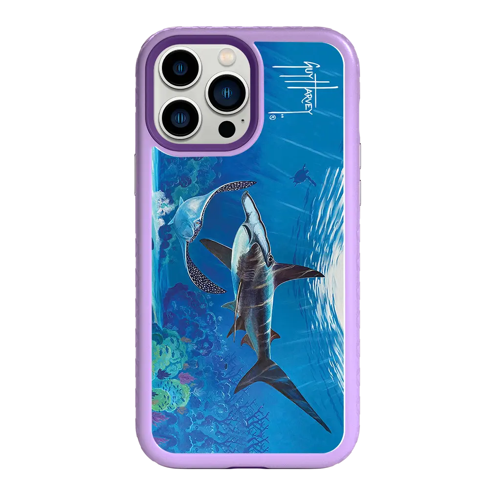 Guy Harvey Fortitude Series for Apple iPhone 13 Pro Max - Hammer Down - Custom Case - LilacBlossom - cellhelmet