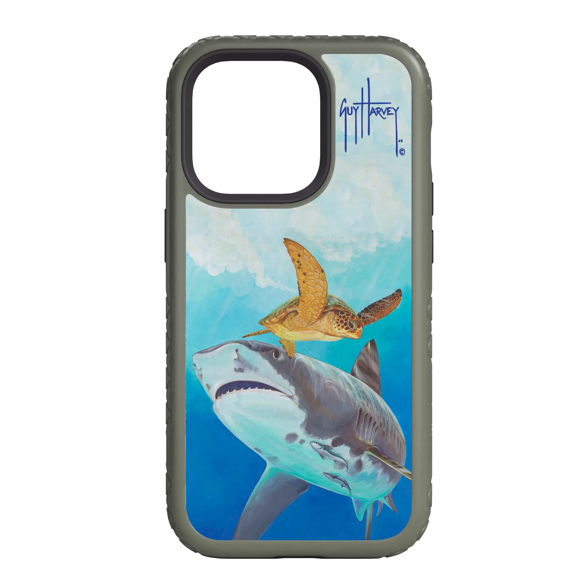 Guy Harvey Fortitude Series for Apple iPhone 14 Pro Max - Eye of the Tiger - Custom Case -  - cellhelmet