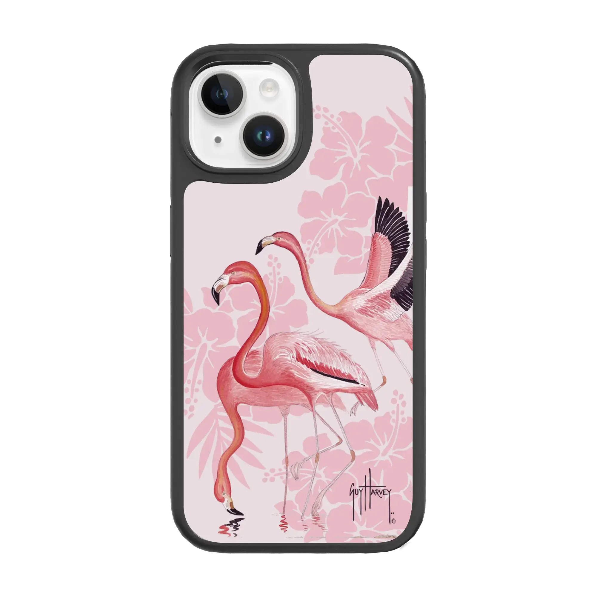 Guy Harvey Fortitude Series for Apple iPhone 15 - Flamingo