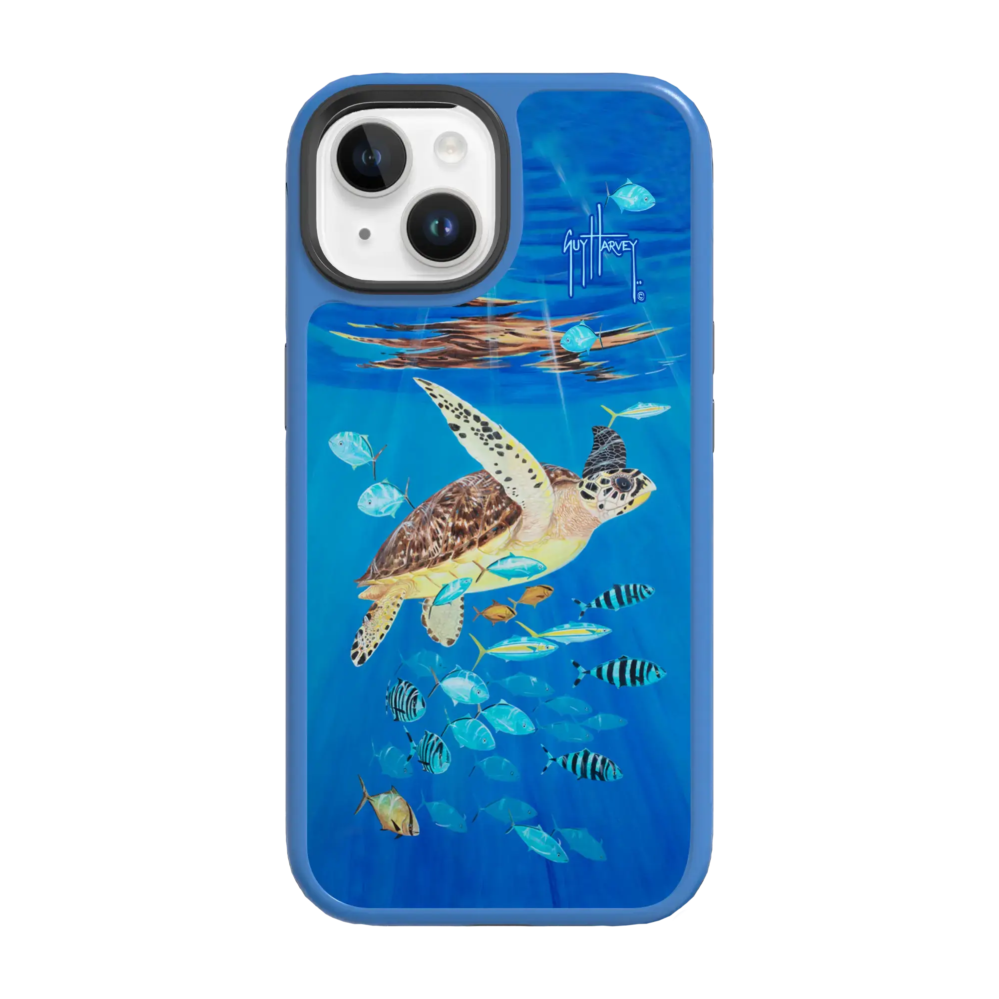 Guy Harvey Fortitude Series for Apple iPhone 15 - Platas Hawksbill