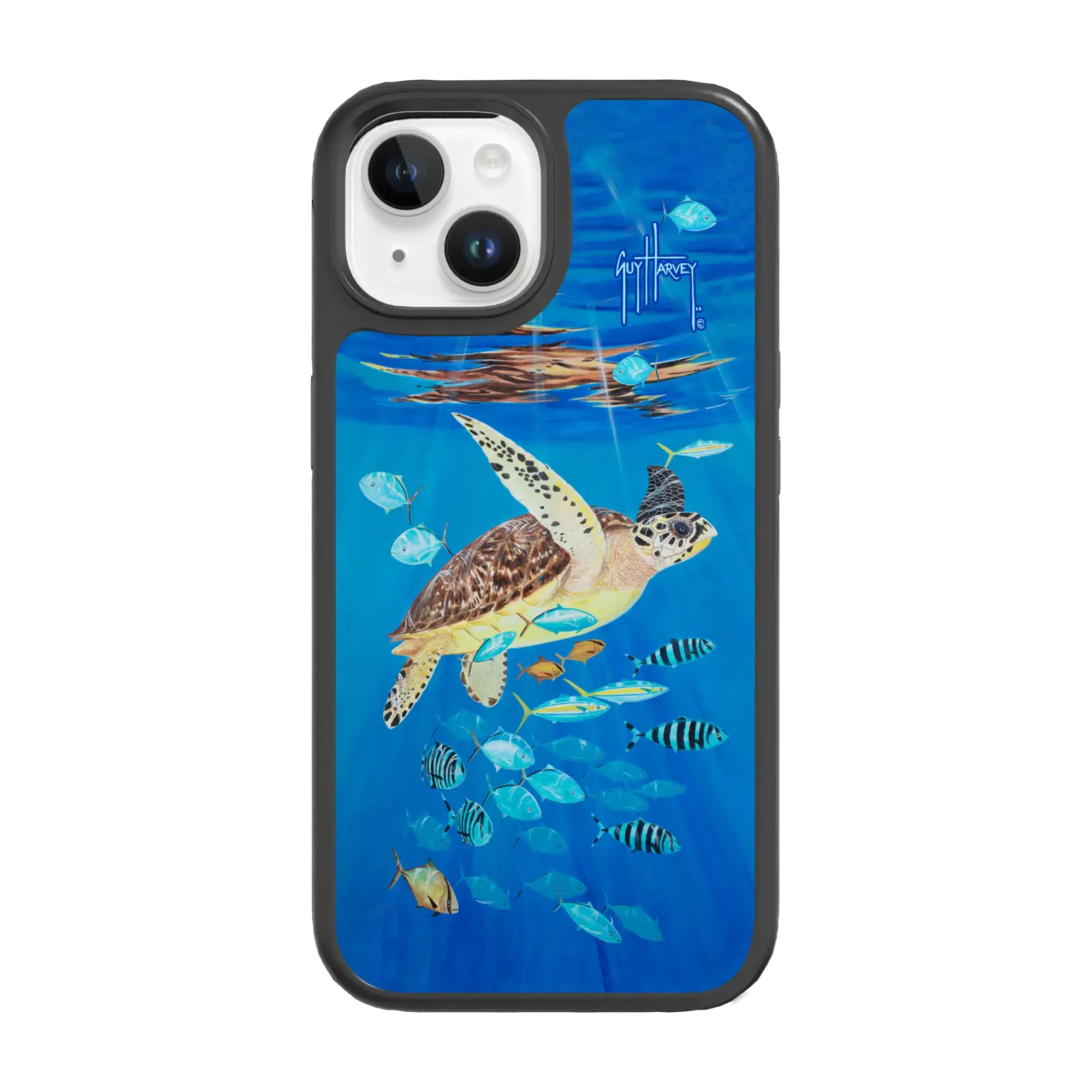 Guy Harvey Fortitude Series for Apple iPhone 15 - Platas Hawksbill