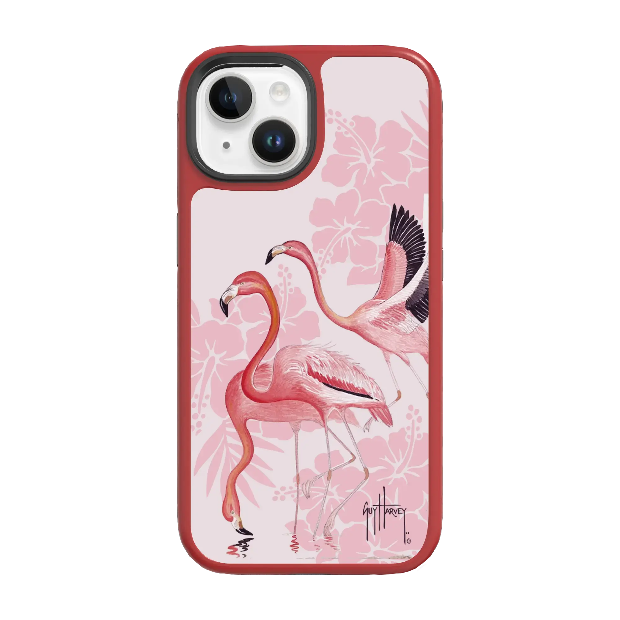 Guy Harvey Fortitude Series for Apple iPhone 15 Plus - Flamingo