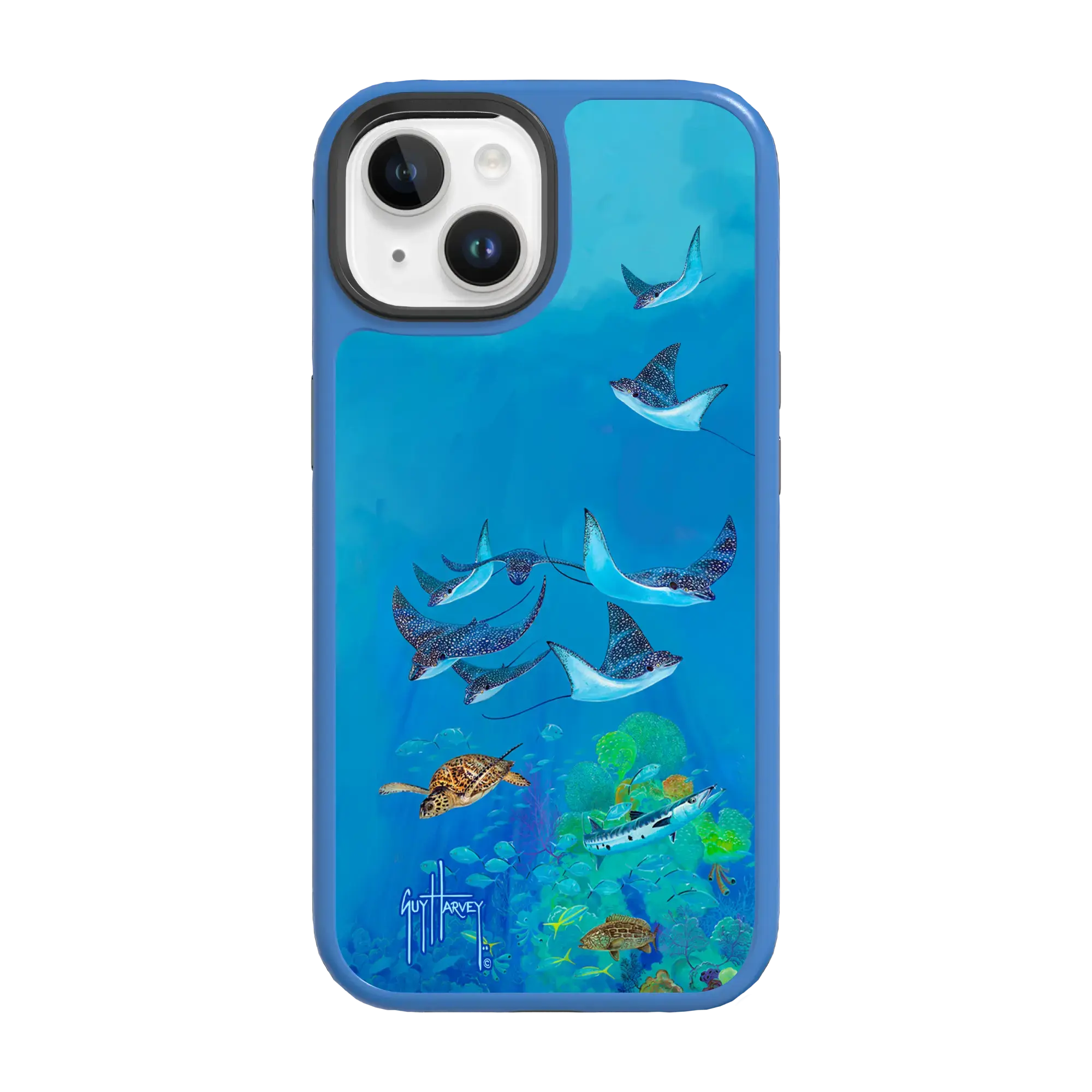 Guy Harvey Fortitude Series for Apple iPhone 15 Plus - Rays