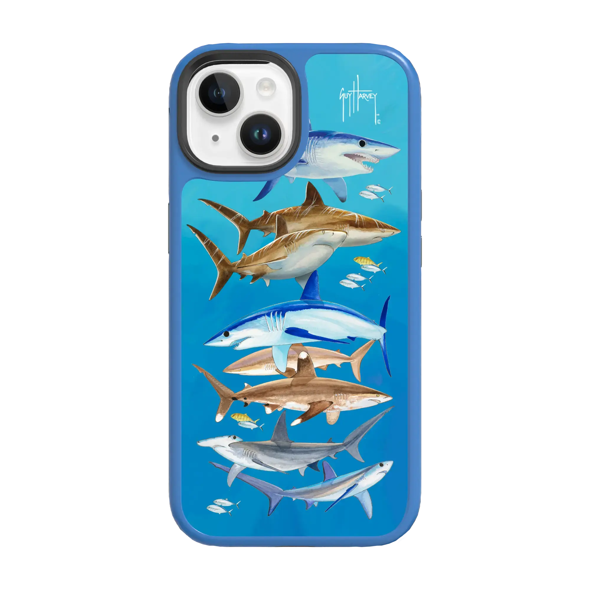 Guy Harvey Fortitude Series for Apple iPhone 15 Plus - Shark