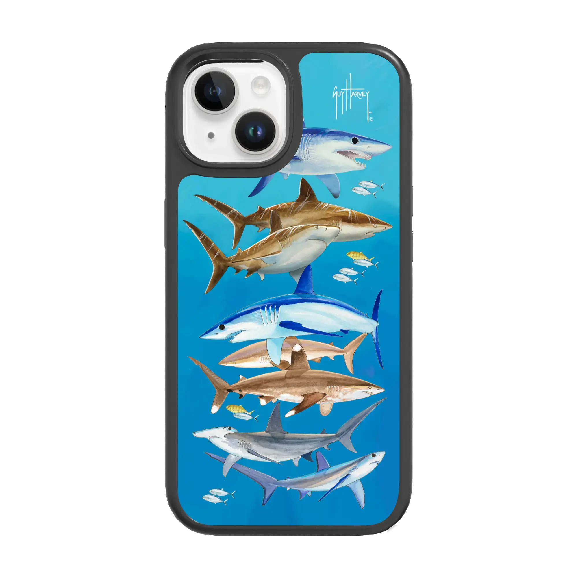 Guy Harvey Fortitude Series for Apple iPhone 15 Plus - Shark