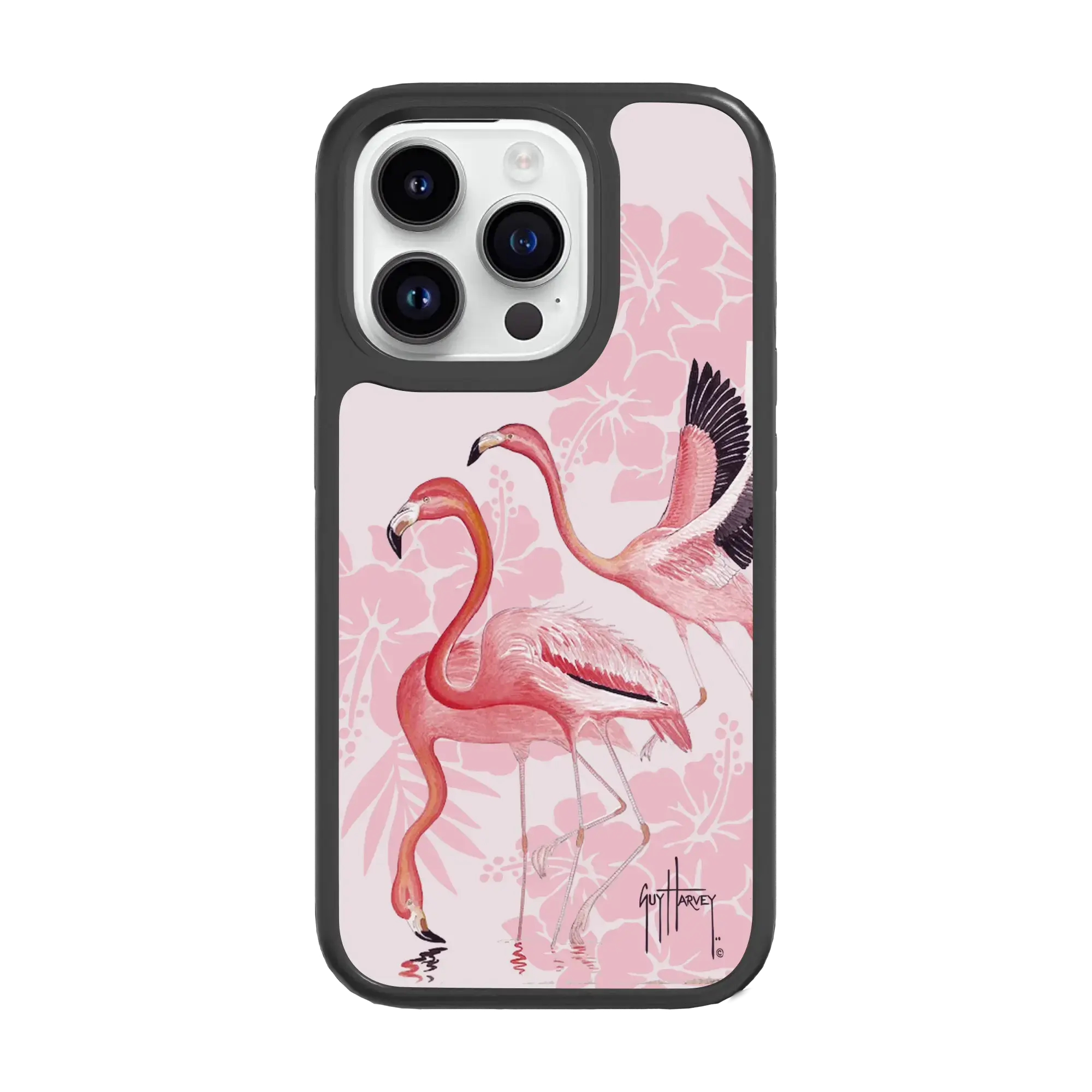 Guy Harvey Fortitude Series for Apple iPhone 15 Pro - Flamingo