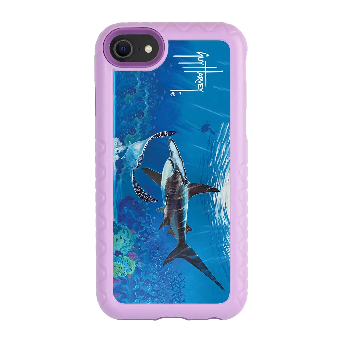 Guy Harvey Fortitude Series for Apple iPhone SE (2020) /6/7/8 - Hammer Down - Custom Case - LilacBlossom - cellhelmet