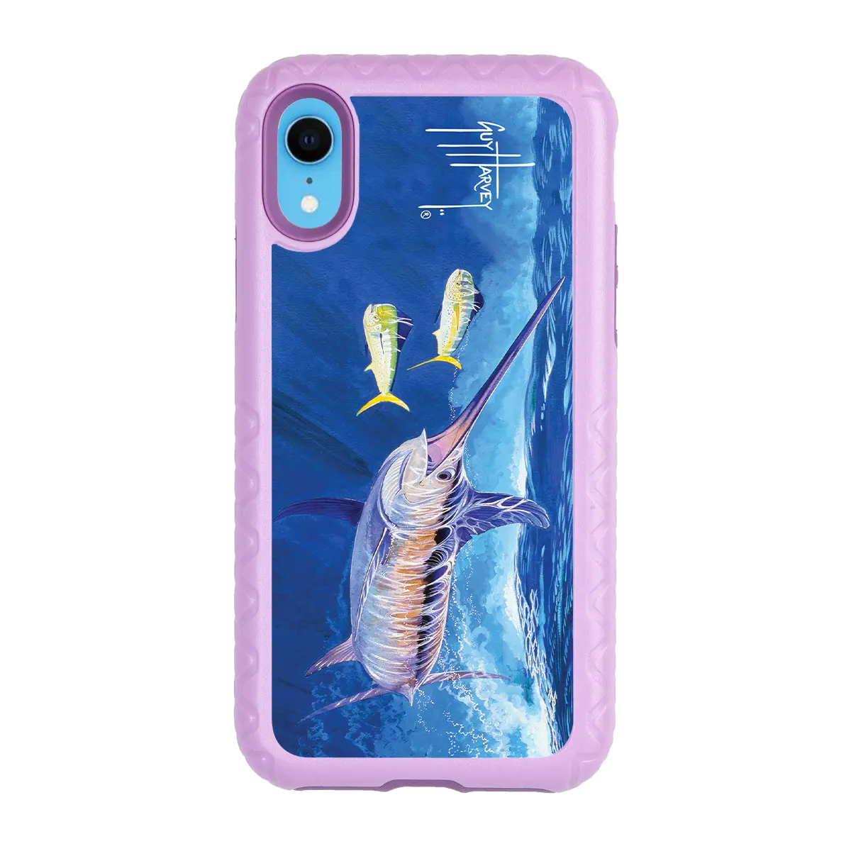 Guy Harvey Fortitude Series for Apple iPhone XR - Bullseye Sword - Custom Case - LilacBlossom - cellhelmet