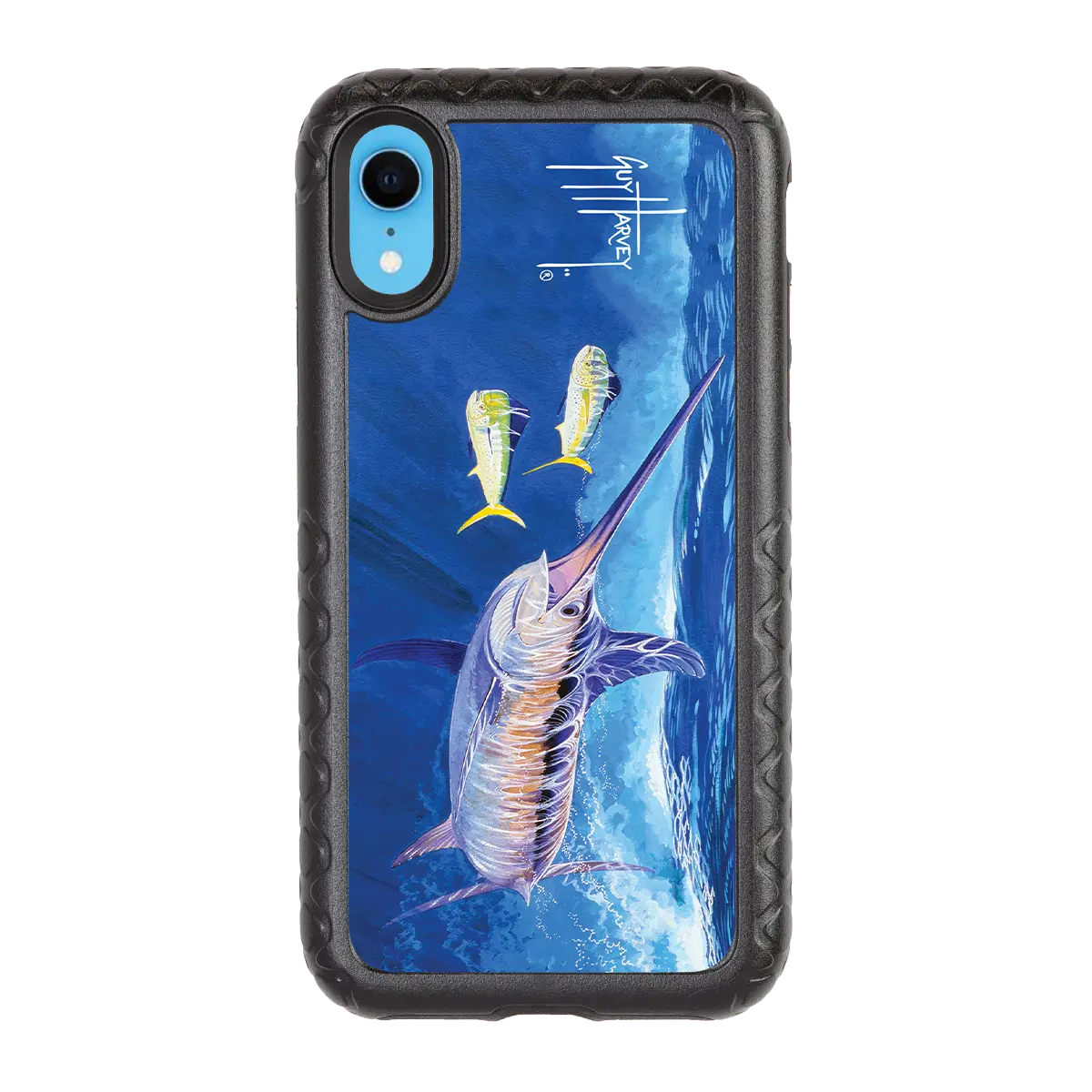 Guy Harvey Fortitude Series for Apple iPhone XR - Bullseye Sword - Custom Case - OnyxBlack - cellhelmet