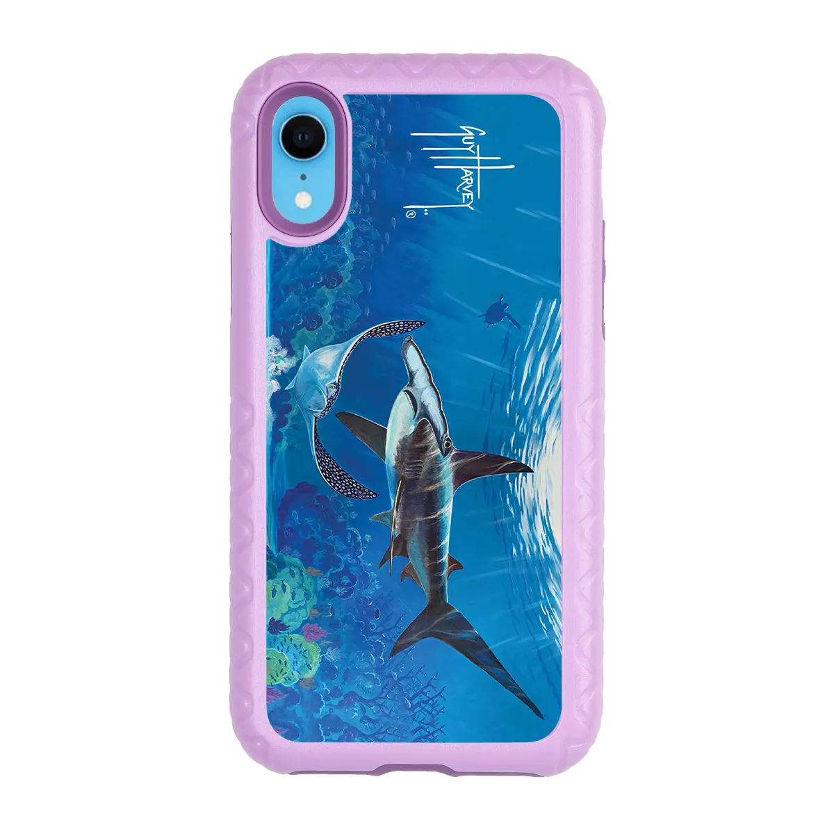 Guy Harvey Fortitude Series for Apple iPhone XR - Hammer Down - Custom Case - LilacBlossom - cellhelmet