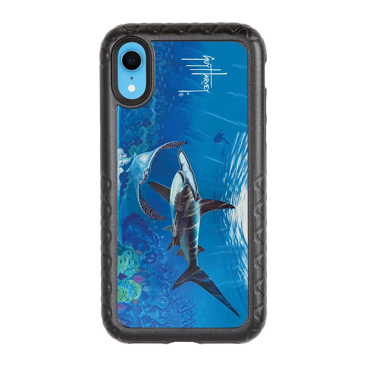 Guy Harvey Fortitude Series for Apple iPhone XR - Hammer Down - Custom Case - OnyxBlack - cellhelmet