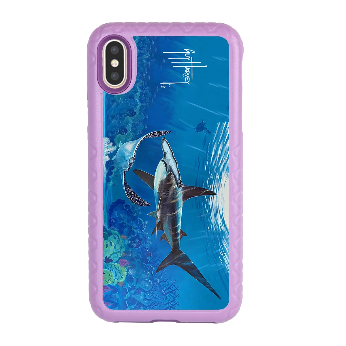 Guy Harvey Fortitude Series for Apple iPhone XS/X - Hammer Down - Custom Case - LilacBlossom - cellhelmet