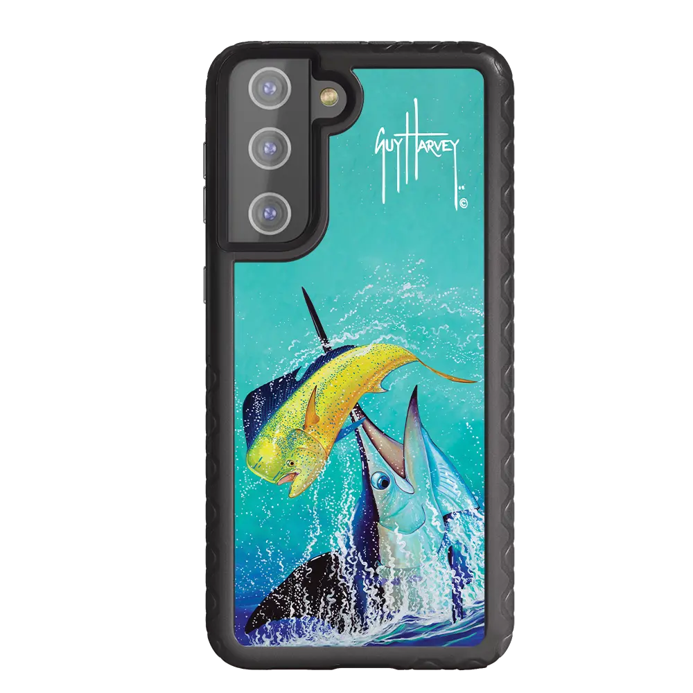 Guy Harvey Fortitude Series for Samsung Galaxy S21 - El Dorado II - Custom Case - OnyxBlack - cellhelmet