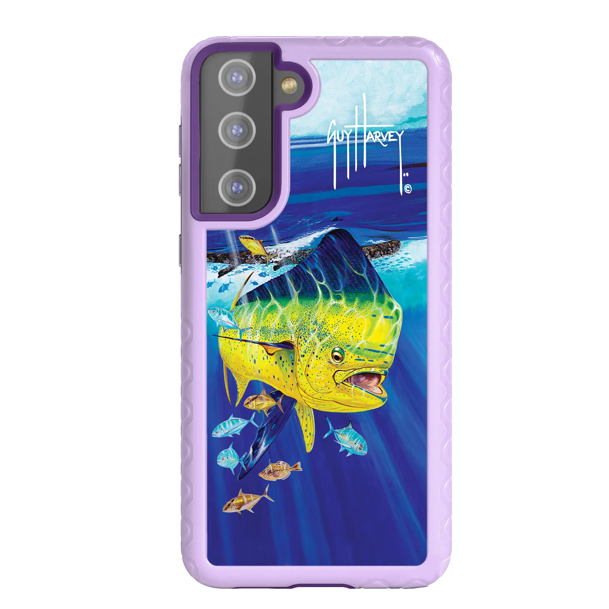 Guy Harvey Fortitude Series for Samsung Galaxy S21 Plus - Golden Prize - Custom Case - LilacBlossom - cellhelmet