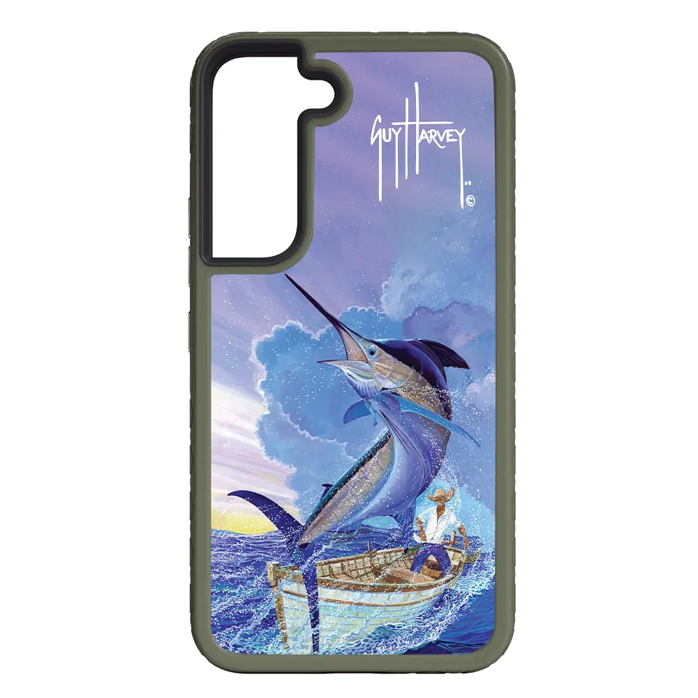 Guy Harvey Fortitude Series for Samsung Galaxy S22 - El Viejo - Custom Case - OliveDrabGreen - cellhelmet